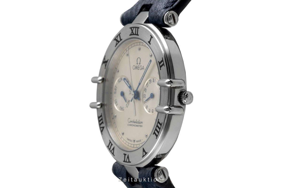 Omega Constellation acciaio quarzo orologio da uomo 198.0155 Vintage  [2604099]