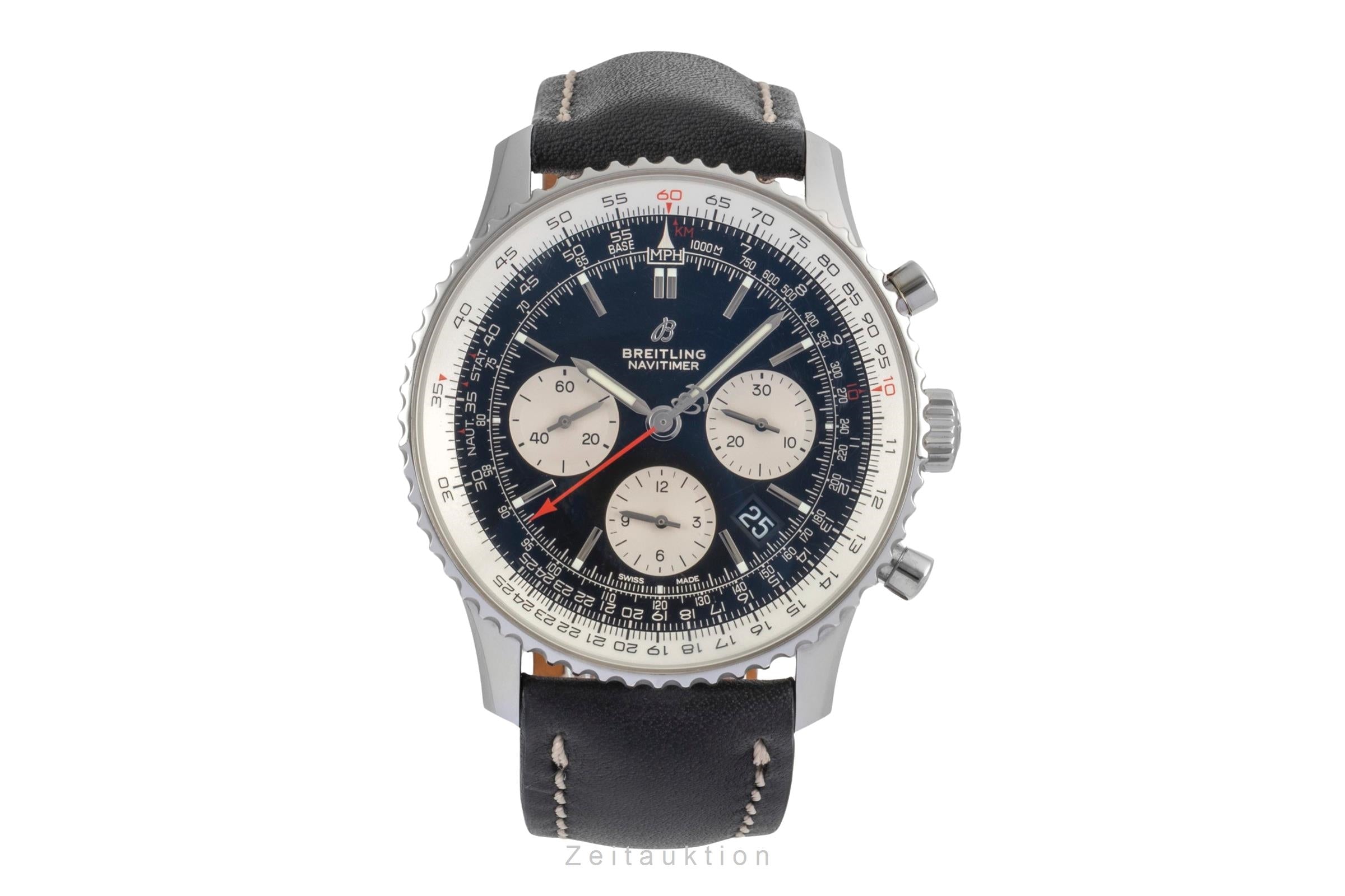 Breitling Navitimer 01 chronograph steel automatic men's watch AB0121211B1P2  [2604101]
