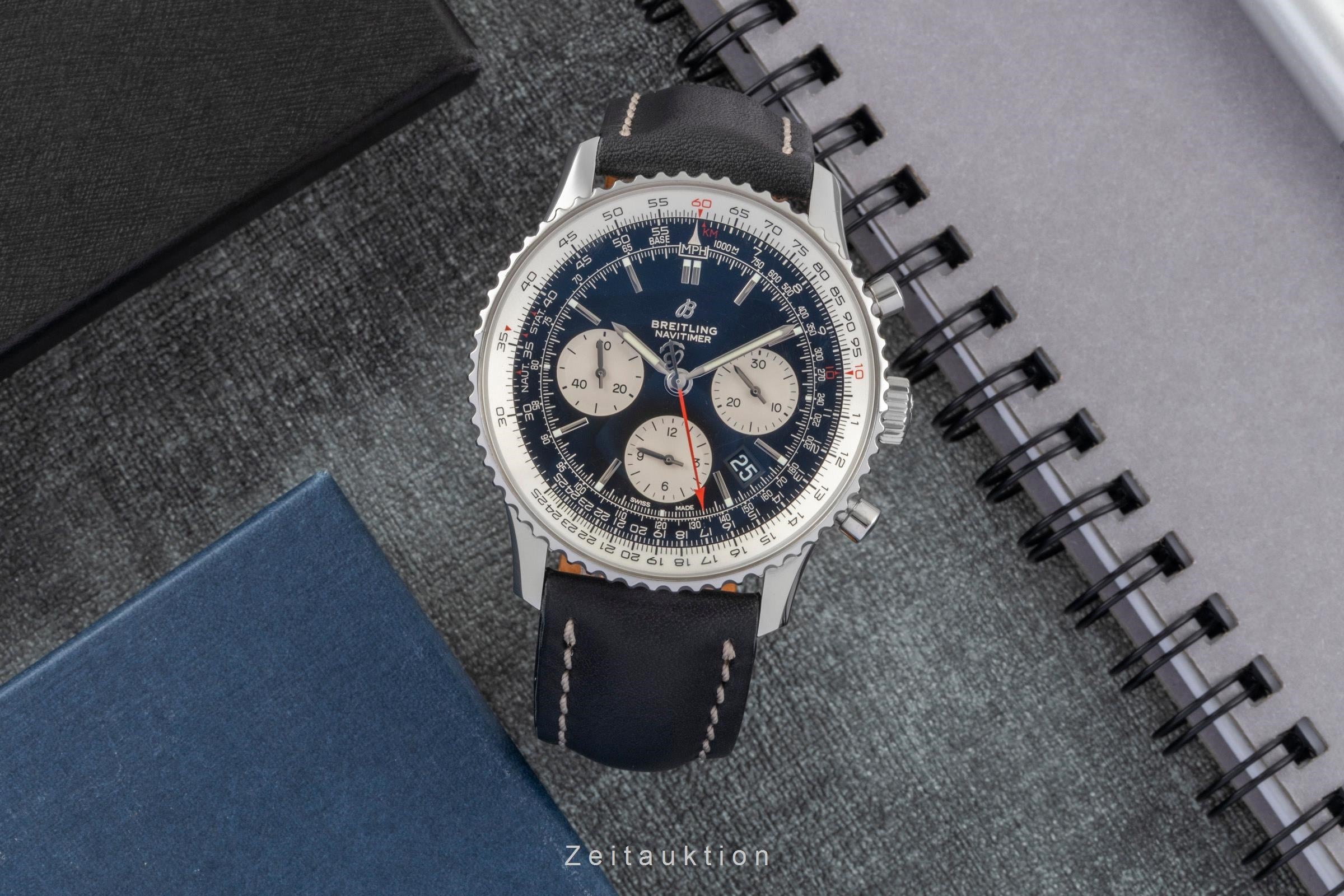 Breitling Navitimer 01 chronograph steel automatic men's watch AB0121211B1P2  [2604101]