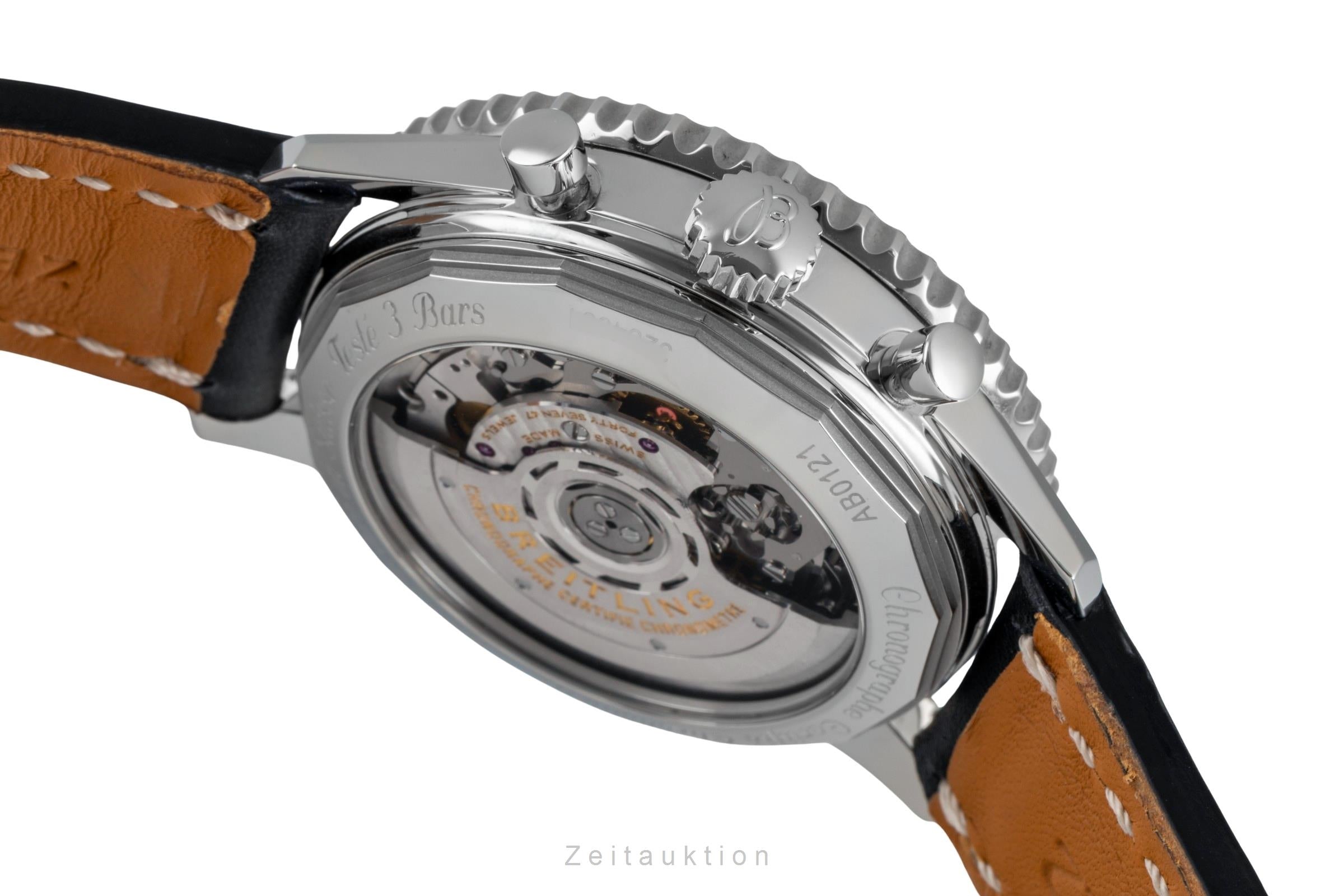 Breitling Navitimer 01 chronograph steel automatic men's watch AB0121211B1P2  [2604101]