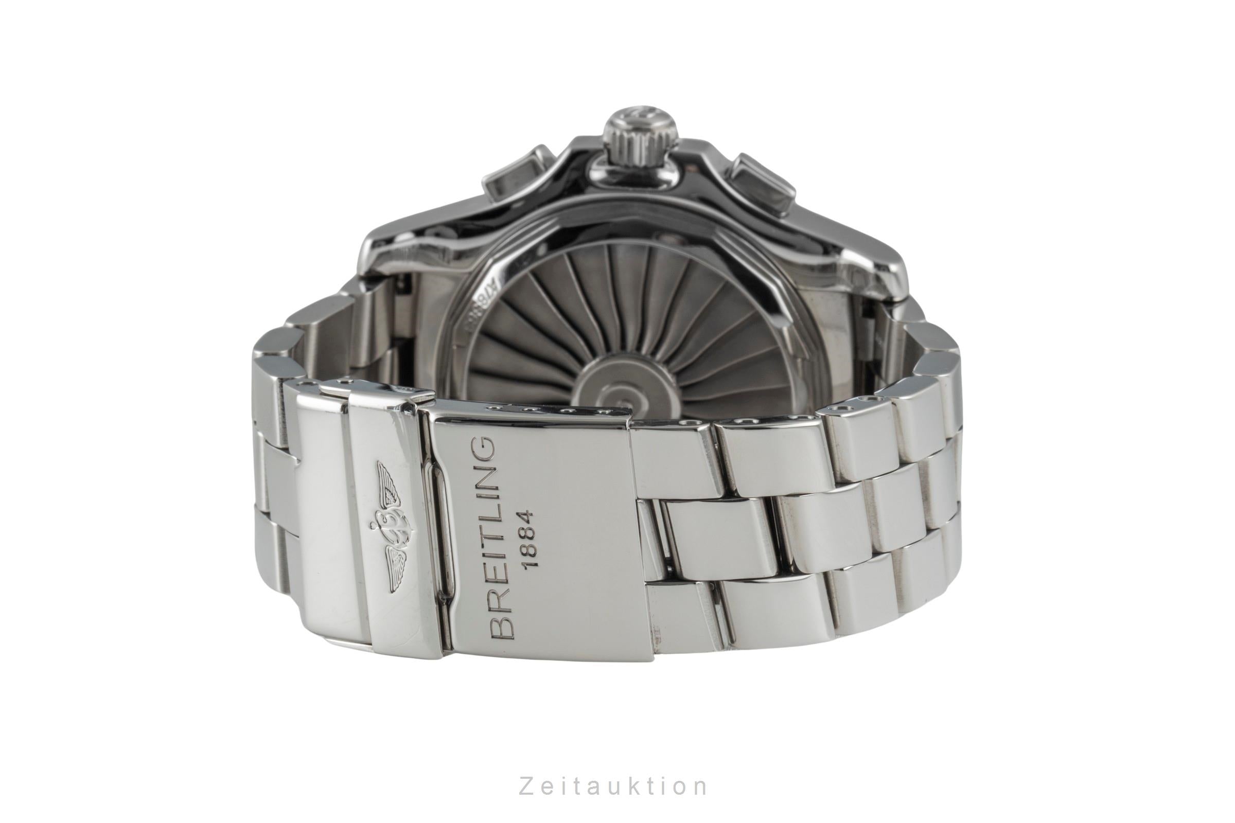 Breitling Airwolf Chronograph Black Dial Edelstahl Quarz Herrenuhr Ref. A78363 [2604103]