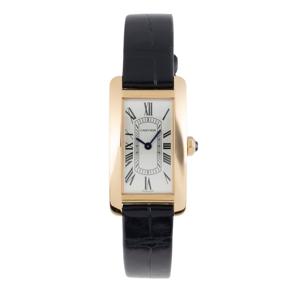 Cartier Tank Américaine or 18 ct quartz montre pour femmes WGTA0299 LP: 13700EUR  [2604105]