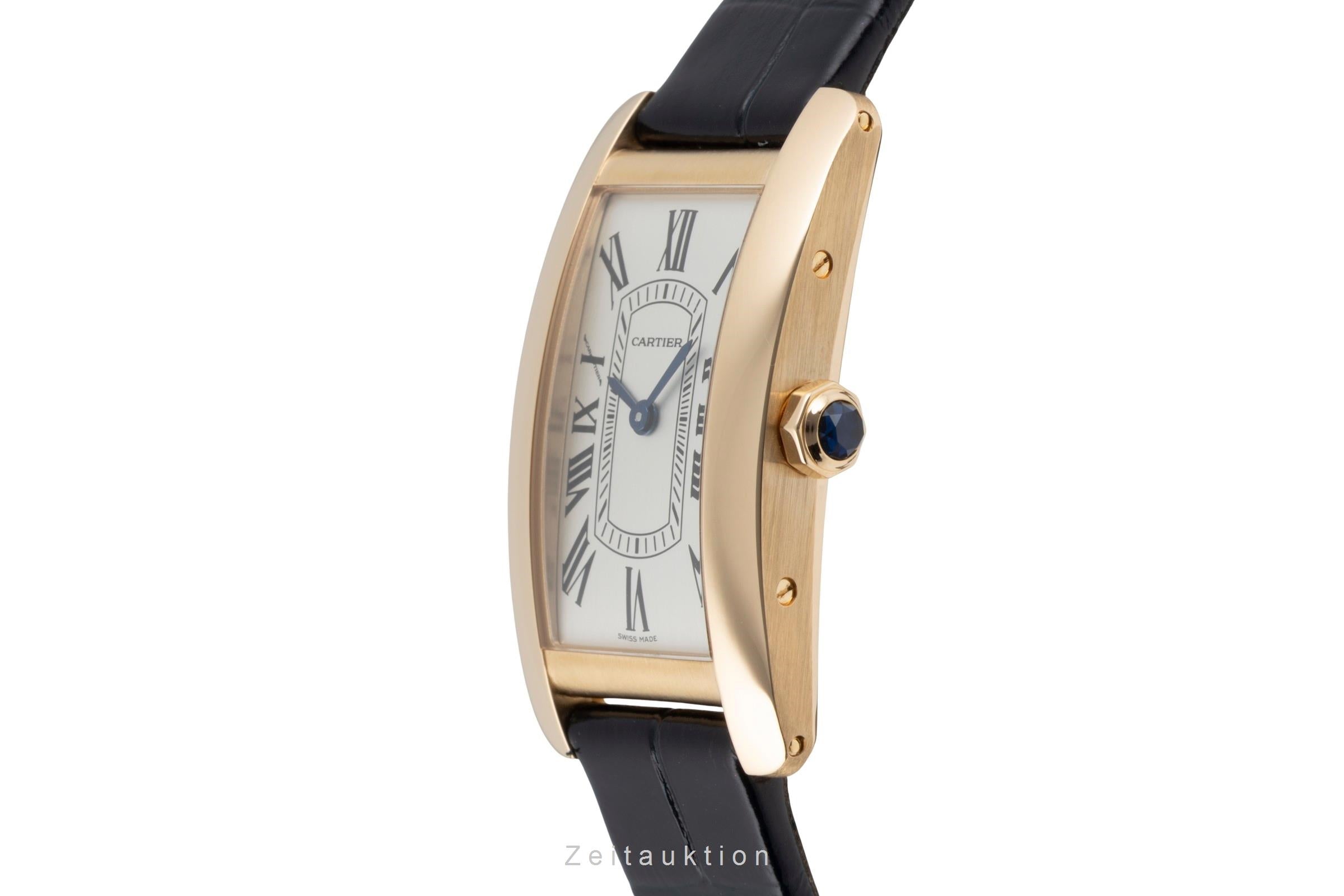 Cartier Tank Américaine or 18 ct quartz montre pour femmes WGTA0299 LP: 13700EUR  [2604105]