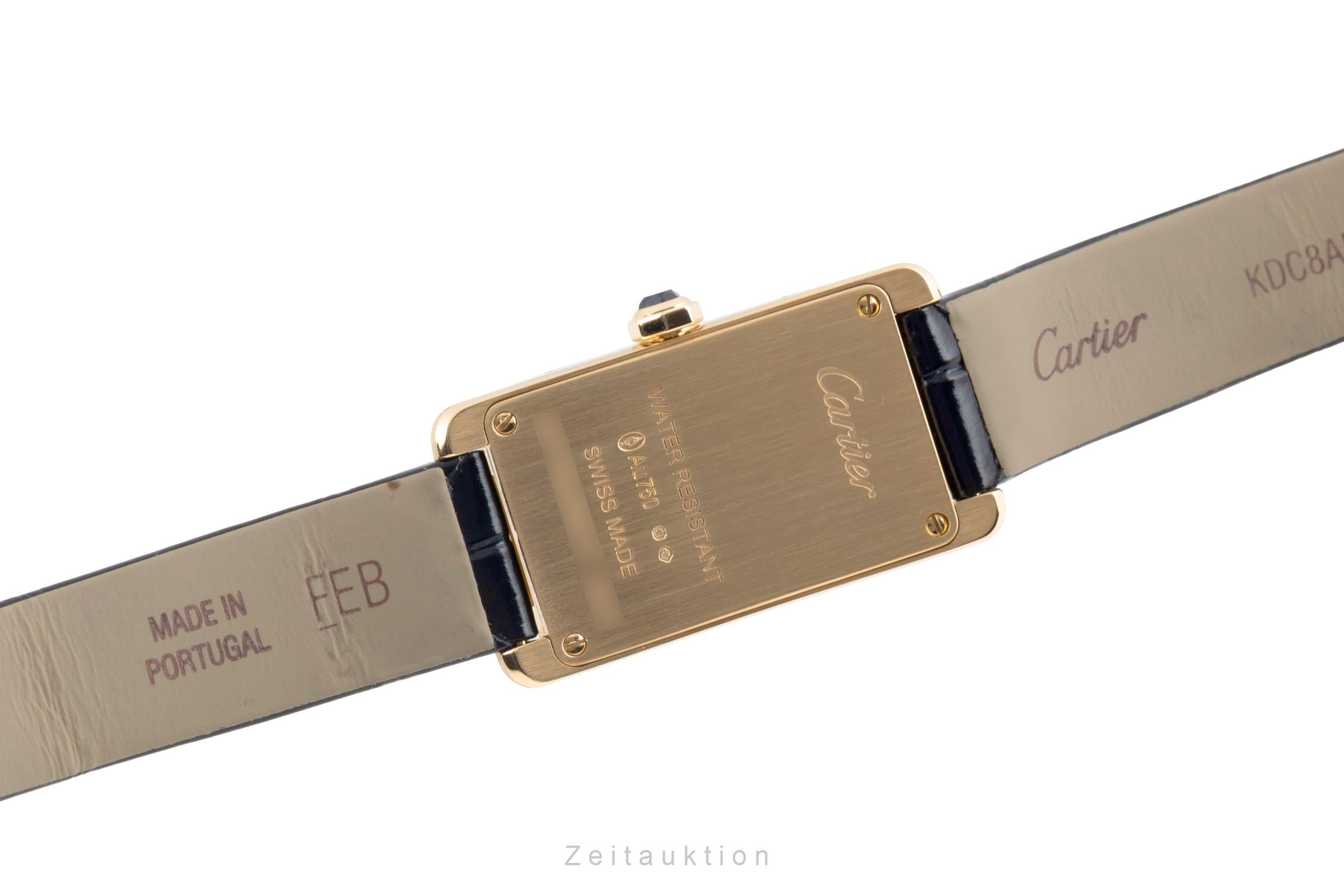 Cartier Tank Américaine or 18 ct quartz montre pour femmes WGTA0299 LP: 13700EUR  [2604105]