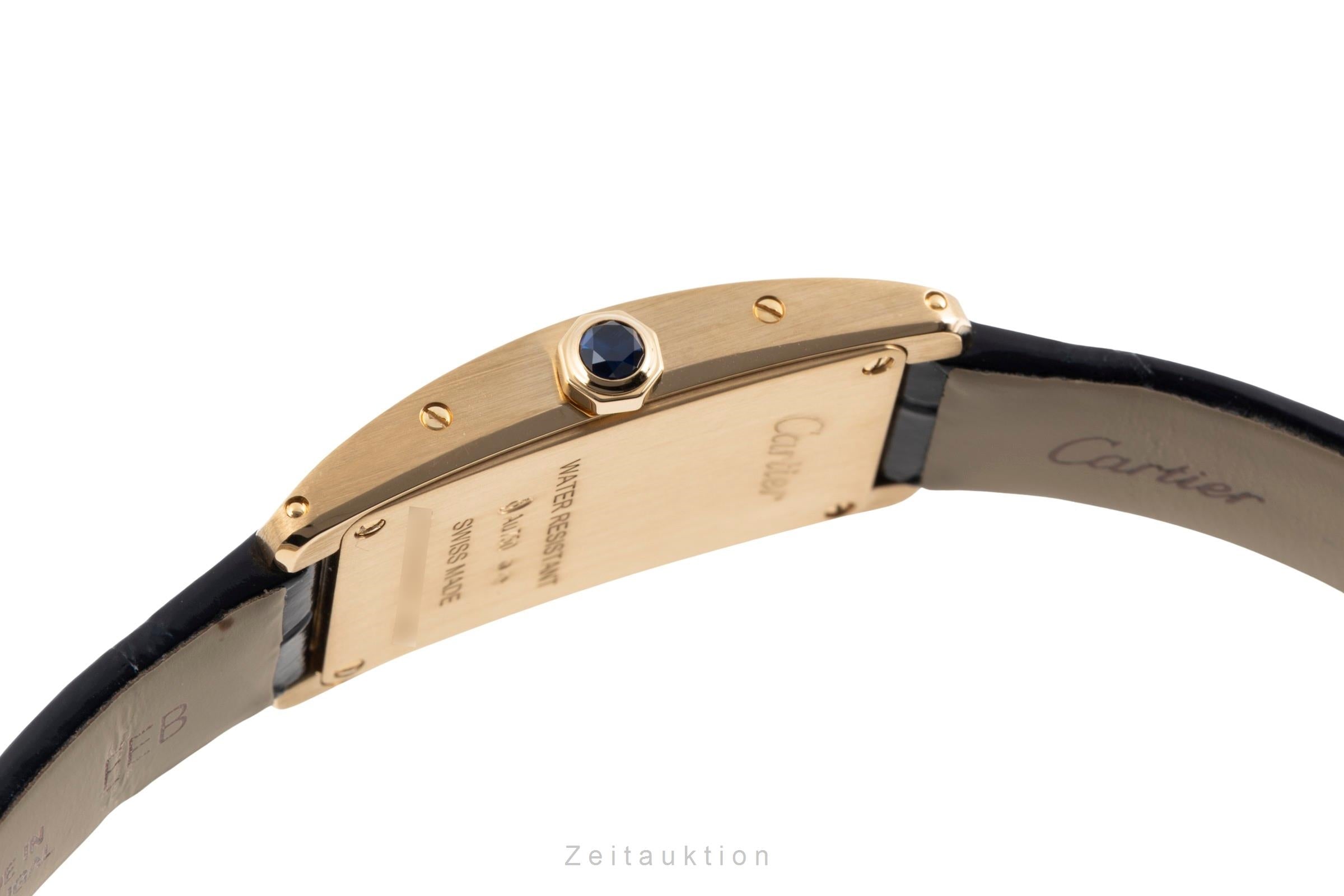 Cartier Tank Américaine or 18 ct quartz montre pour femmes WGTA0299 LP: 13700EUR  [2604105]