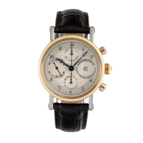 Chronoswiss Chronometer Chronograph chronograph steel / gold automatic men's watch CH 7522  [2604110]