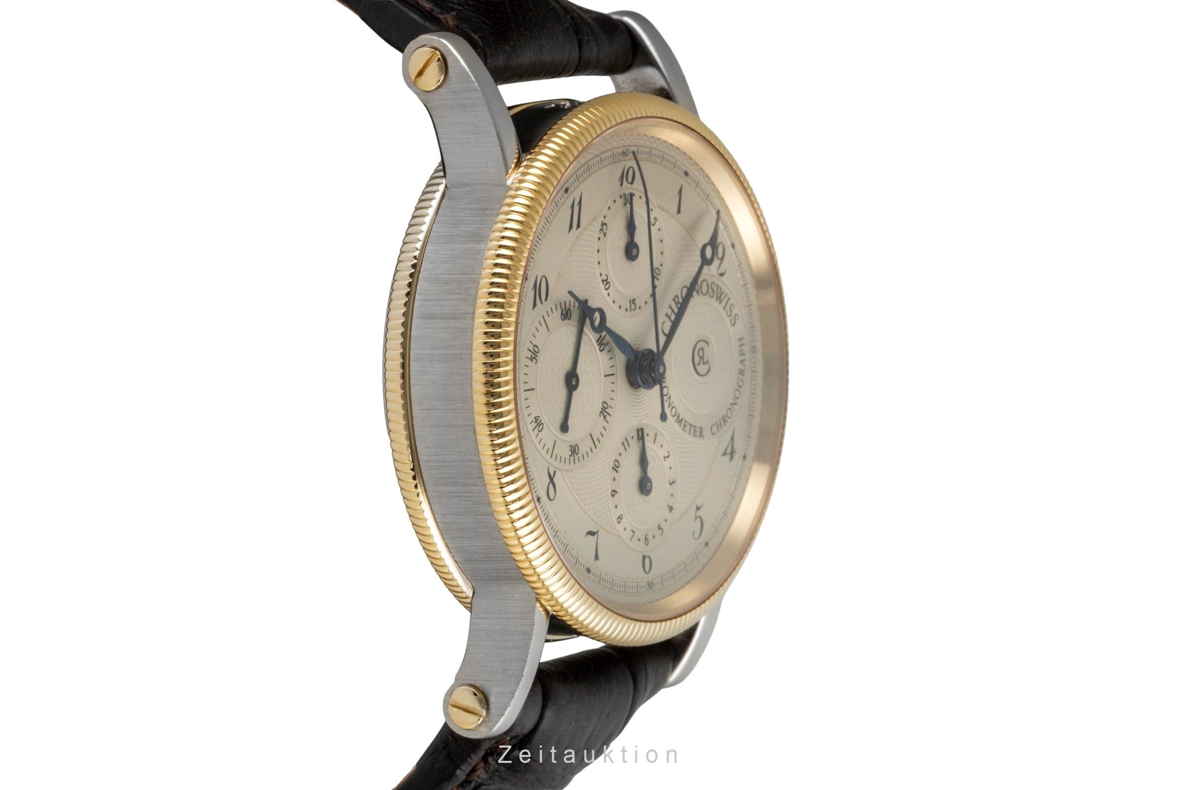 Chronoswiss Chronometer Chronograph chronograph steel / gold automatic men's watch CH 7522  [2604110]