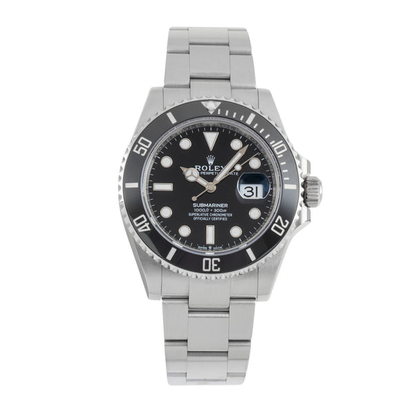 Rolex Submariner steel automatic men's watch 126610LN-0001  [2604112]