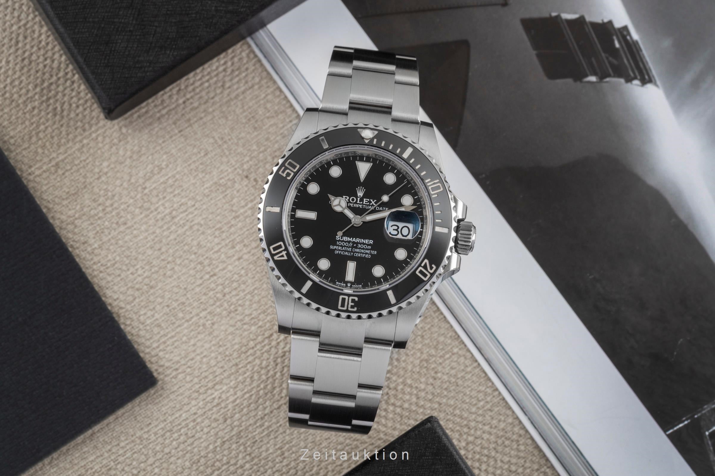Rolex Submariner steel automatic men's watch 126610LN-0001  [2604112]