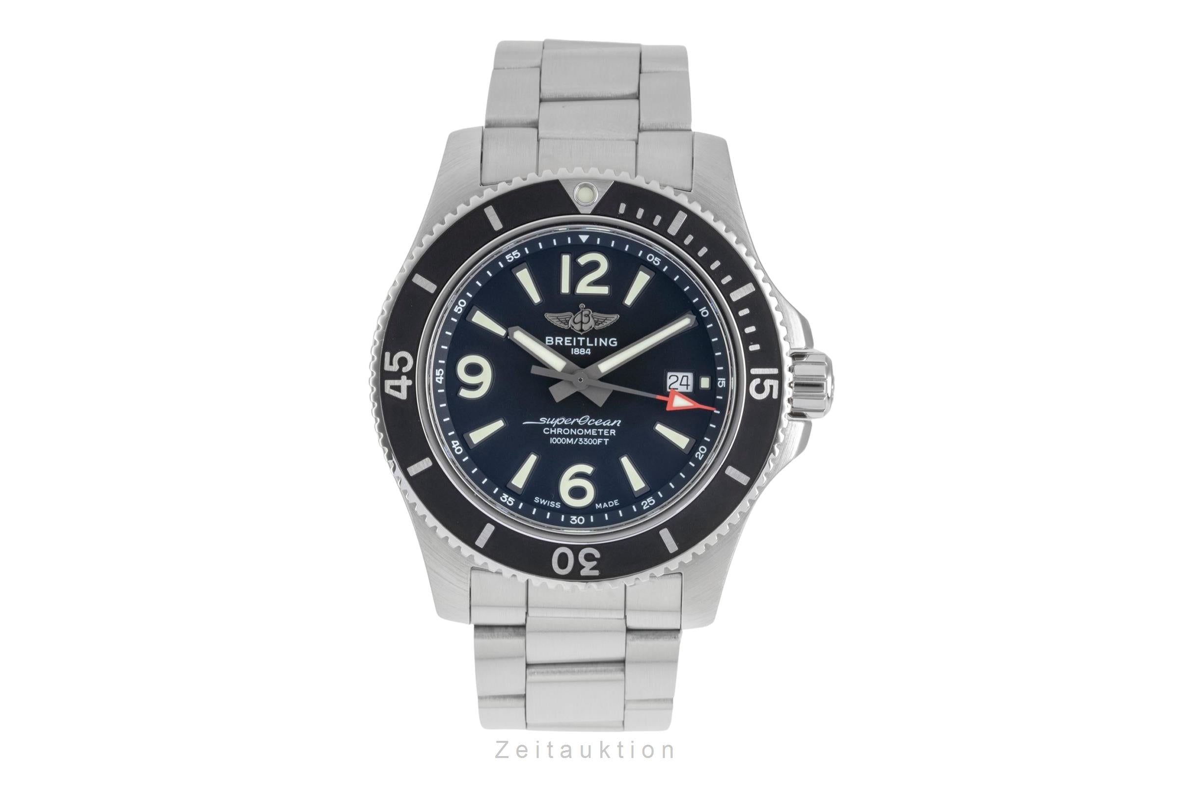 Breitling Superocean steel automatic men's watch A17367D71B1A1  [2604113]