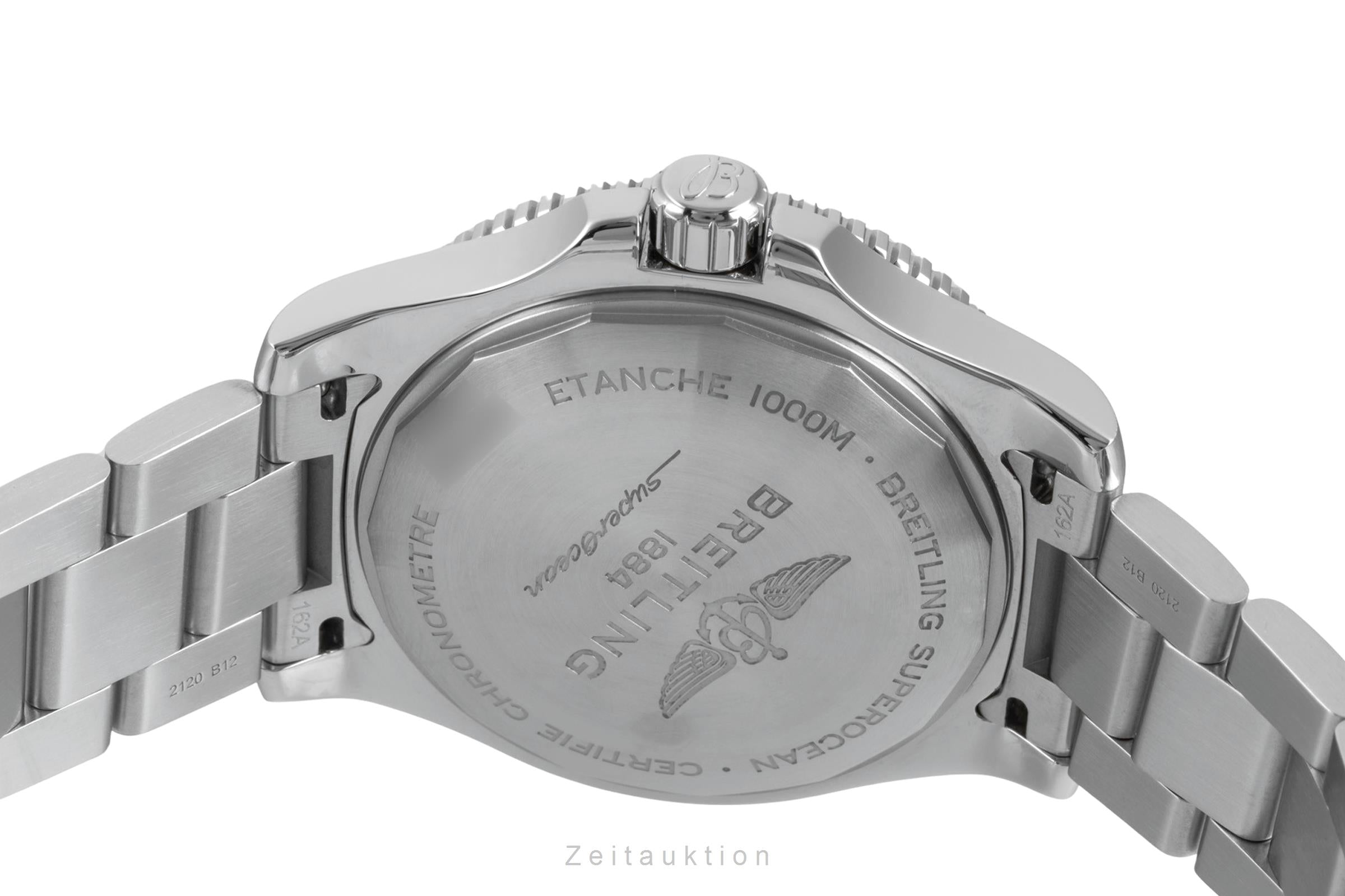 Breitling Superocean steel automatic men's watch A17367D71B1A1  [2604113]