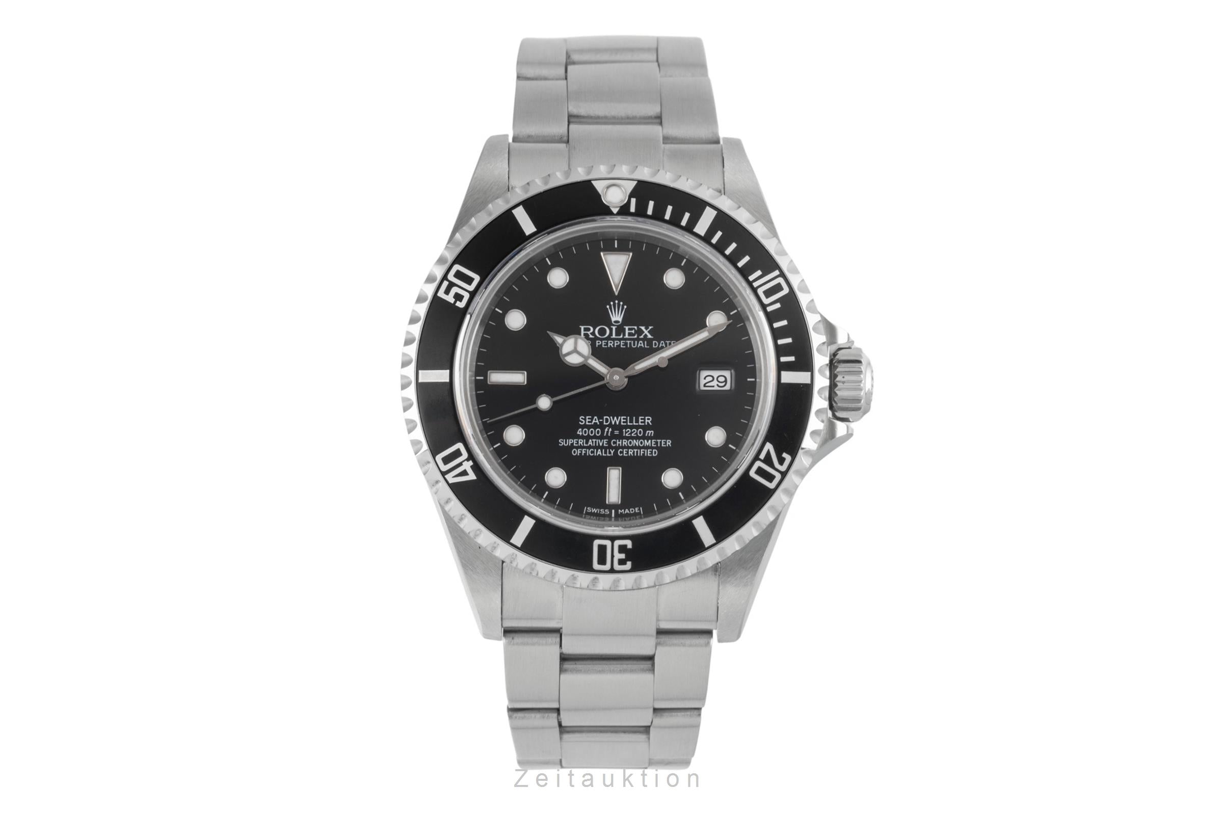 Rolex Sea-Dweller acero automático reloj para caballeros 16600T  [2604115]