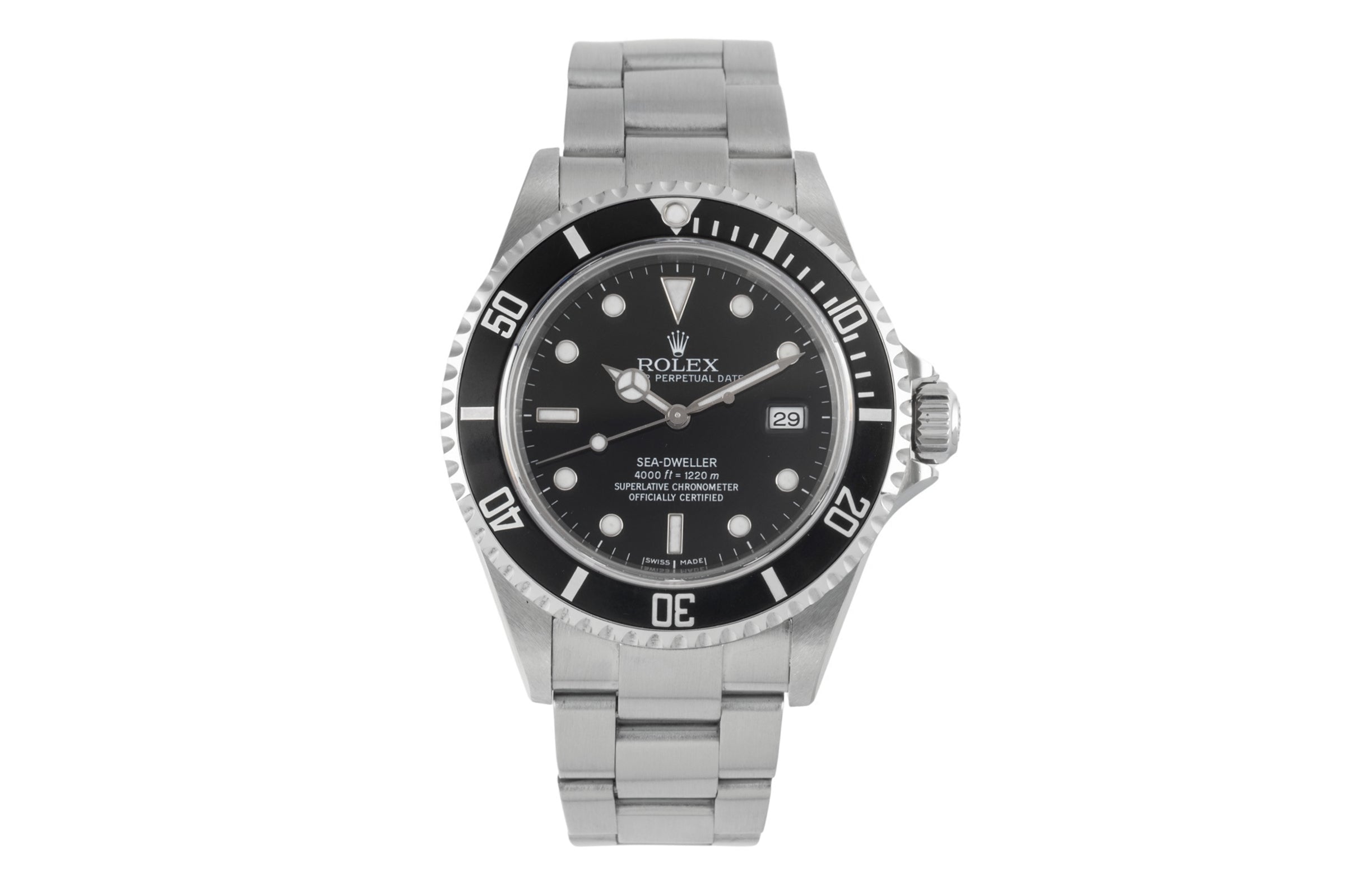 Rolex Sea-Dweller 4000ft Automatik Herrenuhr Oyster Perpetual Ref 16600T F-Serie [2604115]