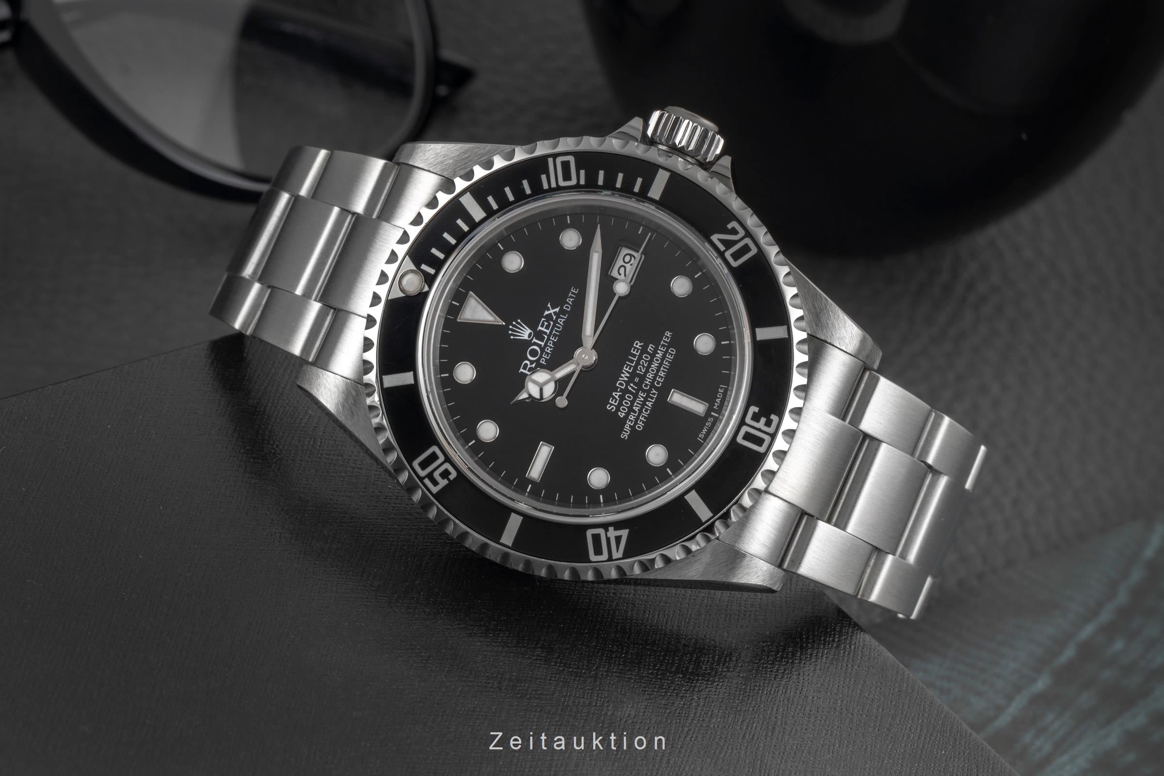 Rolex Sea-Dweller acero automático reloj para caballeros 16600T  [2604115]