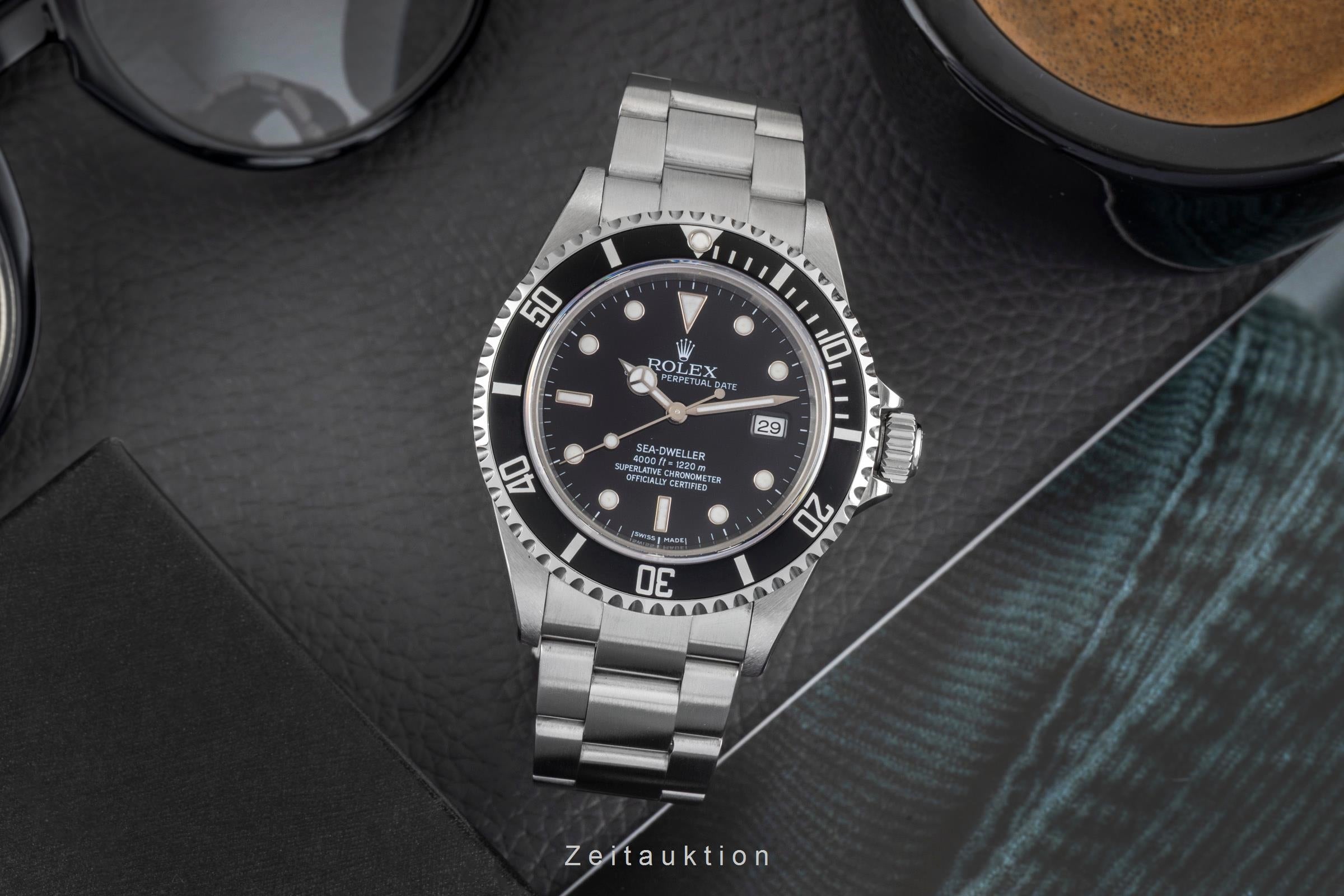 Rolex Sea-Dweller acero automático reloj para caballeros 16600T  [2604115]