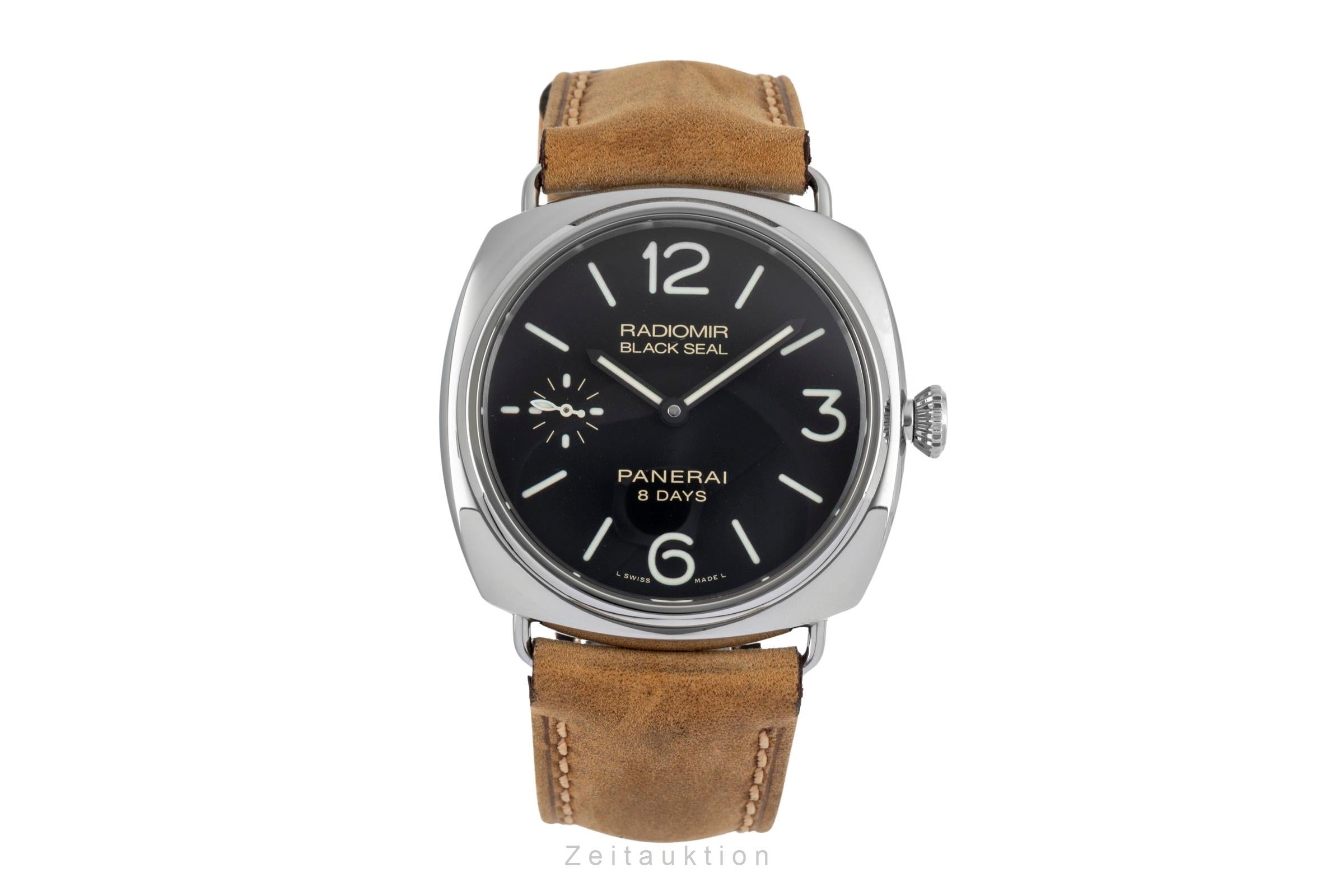Panerai Black Seal steel manual winding men's watch PAM00609  [2604117]