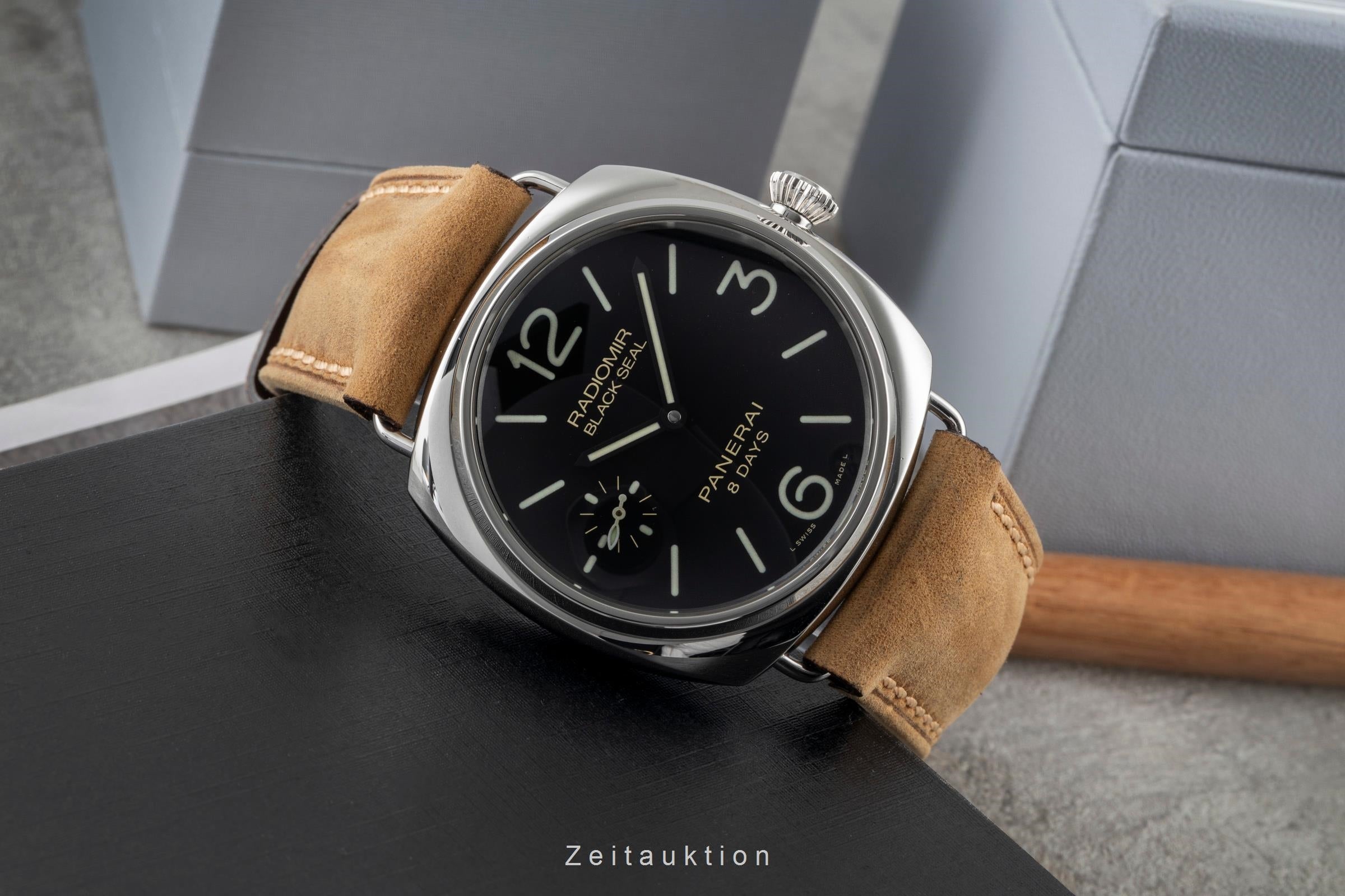 Panerai Black Seal steel manual winding men's watch PAM00609  [2604117]