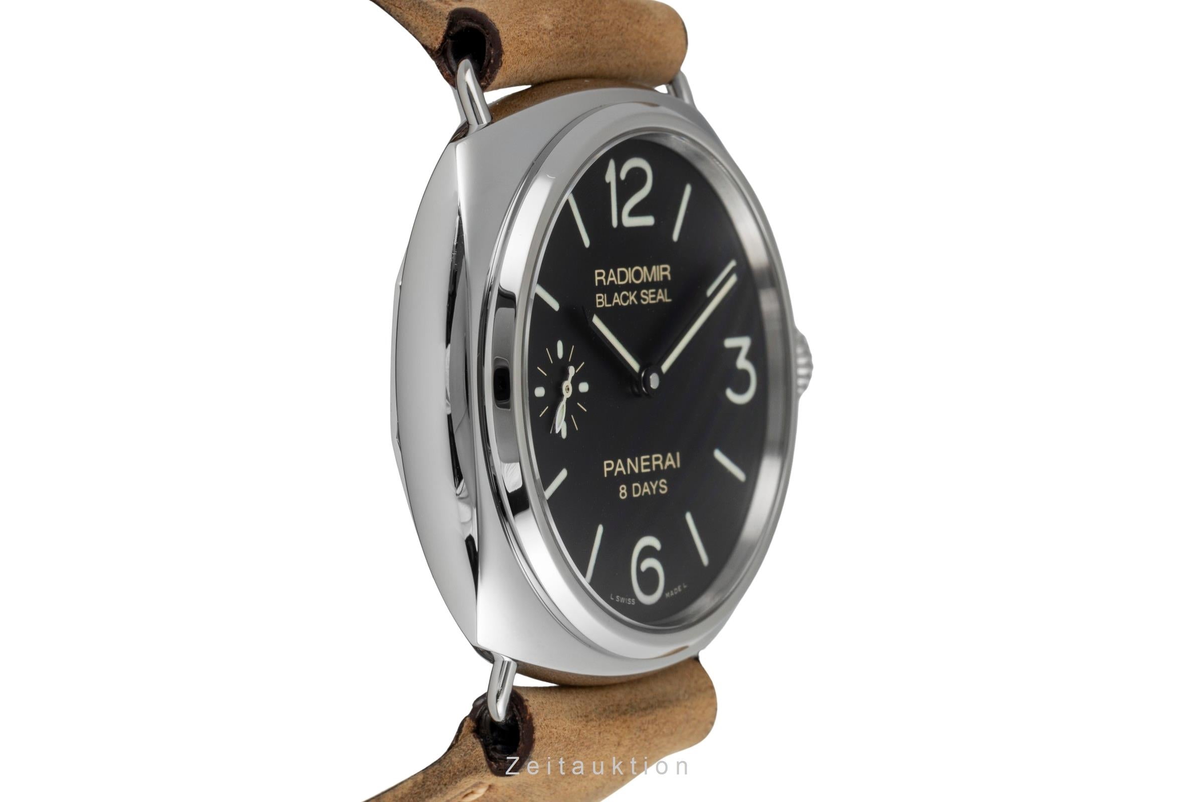 Panerai Black Seal steel manual winding men's watch PAM00609  [2604117]