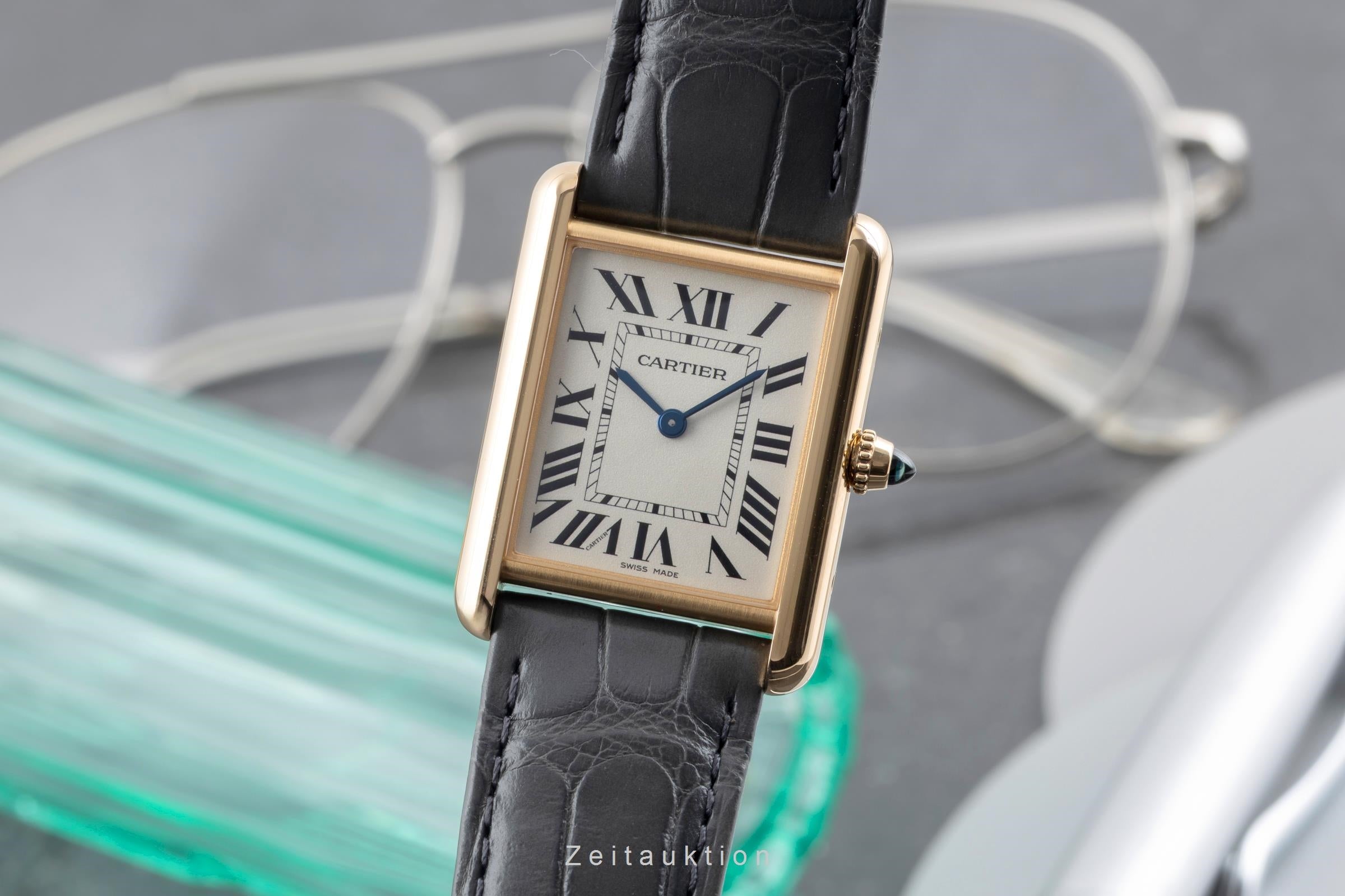 Cartier Tank 18 ct gold quartz Kal. 157 Ref. WGTA0067 | 2604118