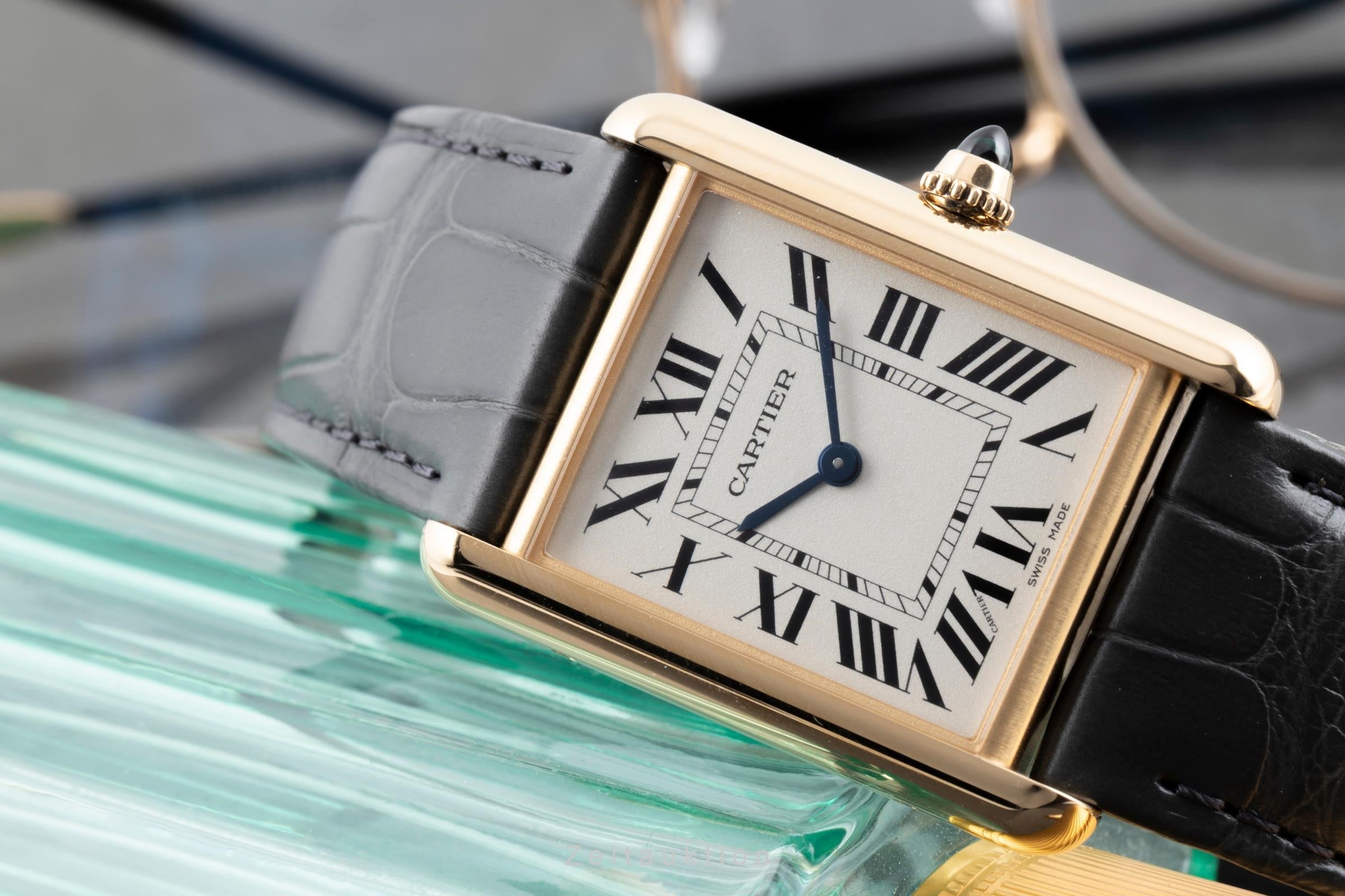 Cartier Tank or 18 ct quartz unisexe WGTA0067 LP: 13600EUR  [2604118]