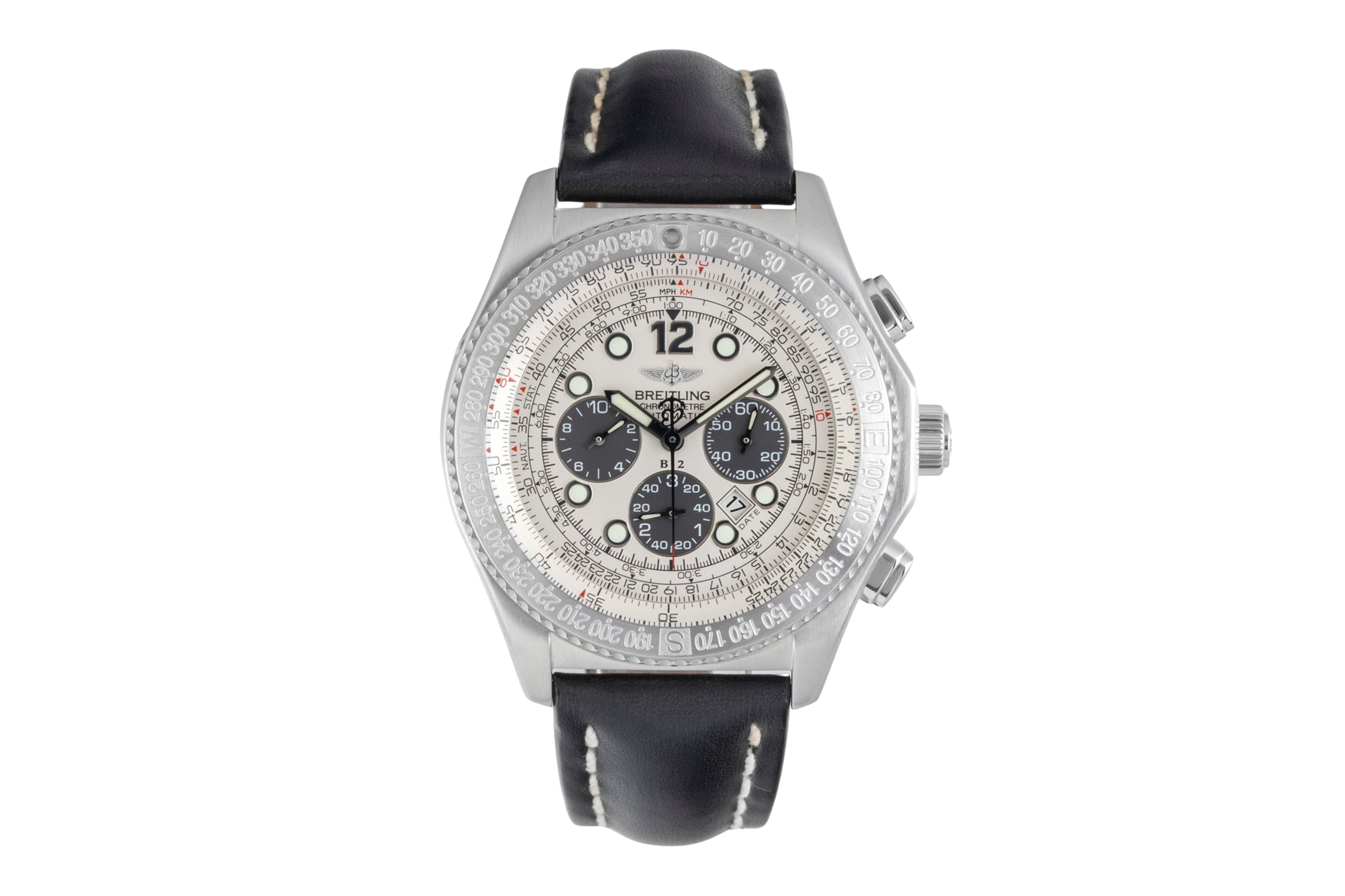 Breitling B2 cronógrafo acero automático reloj para caballeros A42362  [2604119]