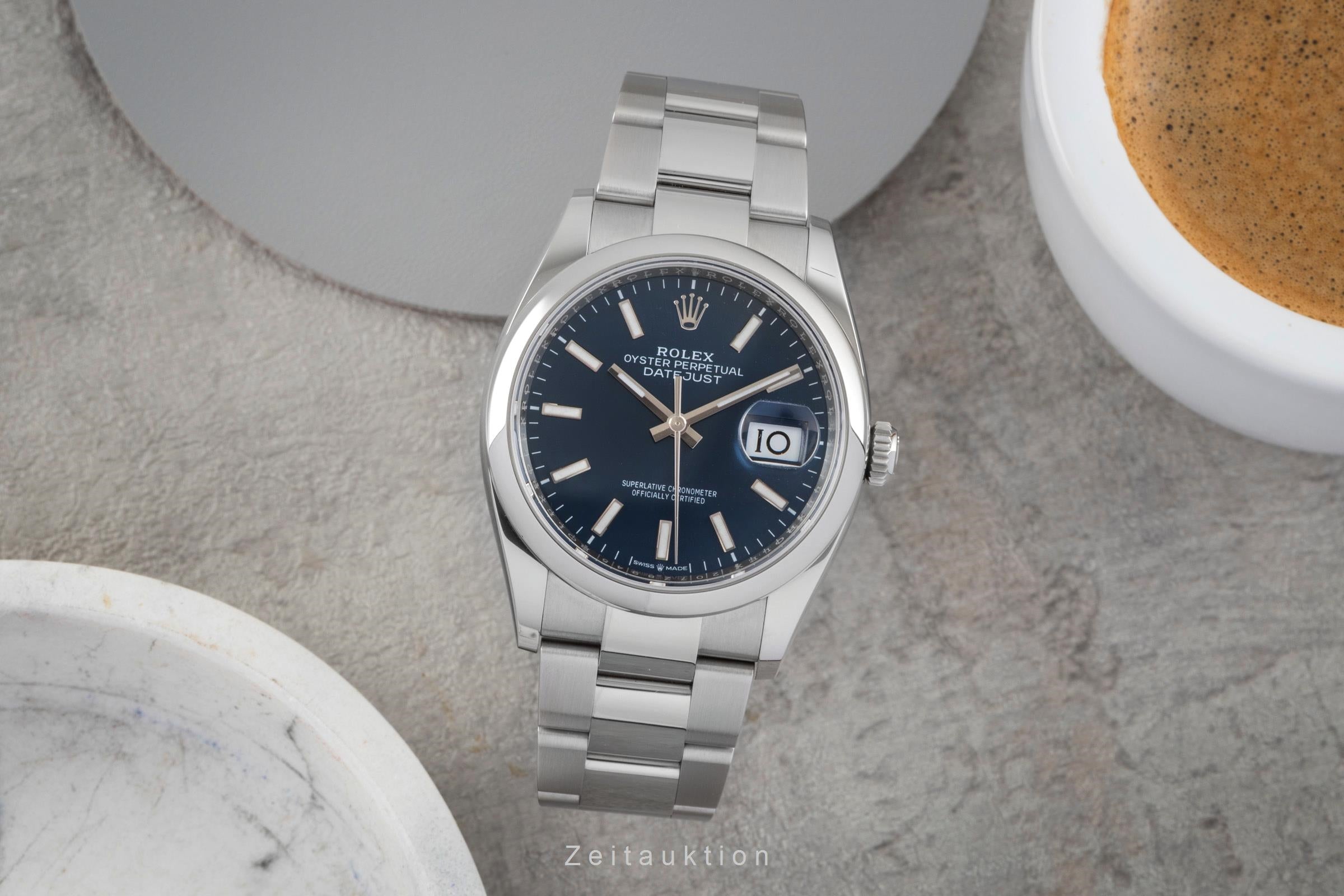 Rolex Datejust steel automatic men's watch 126200-0006  [2604120]