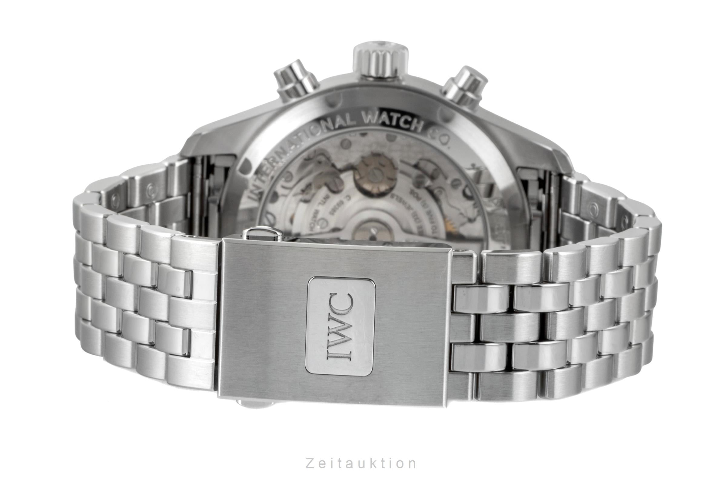 IWC Fliegerchronograph cronógrafo acero automático reloj para caballeros IW388104 LP: 8600EUR  [2604122]