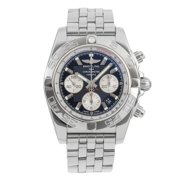 Breitling Chronomat 44 Chronograph Stahl Automatik Ref. AB011012/B967 B&P 2015 [2604123]