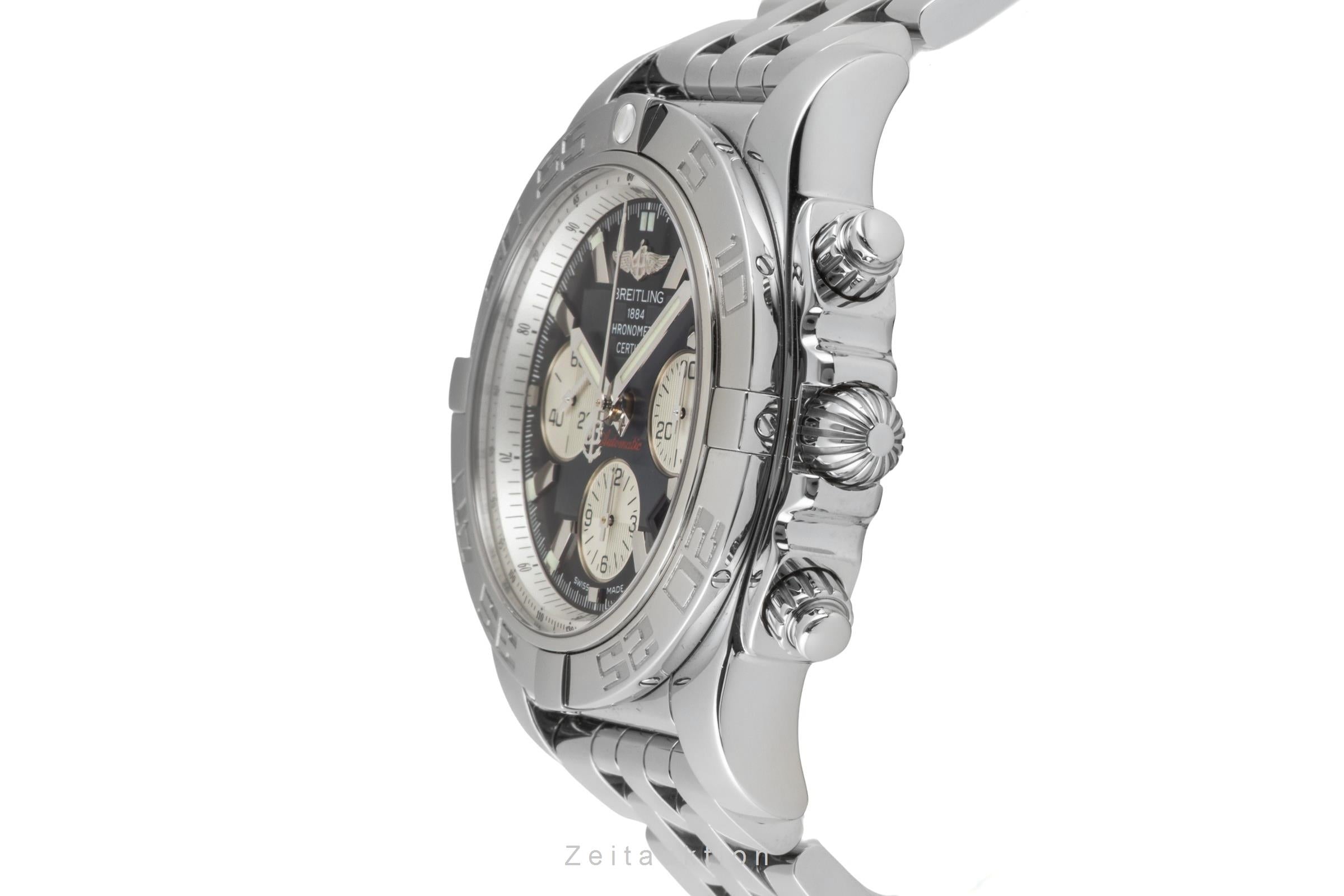Breitling Chronomat 44 Chronograph Stahl Automatik Ref. AB011012/B967 B&P 2015 [2604123]