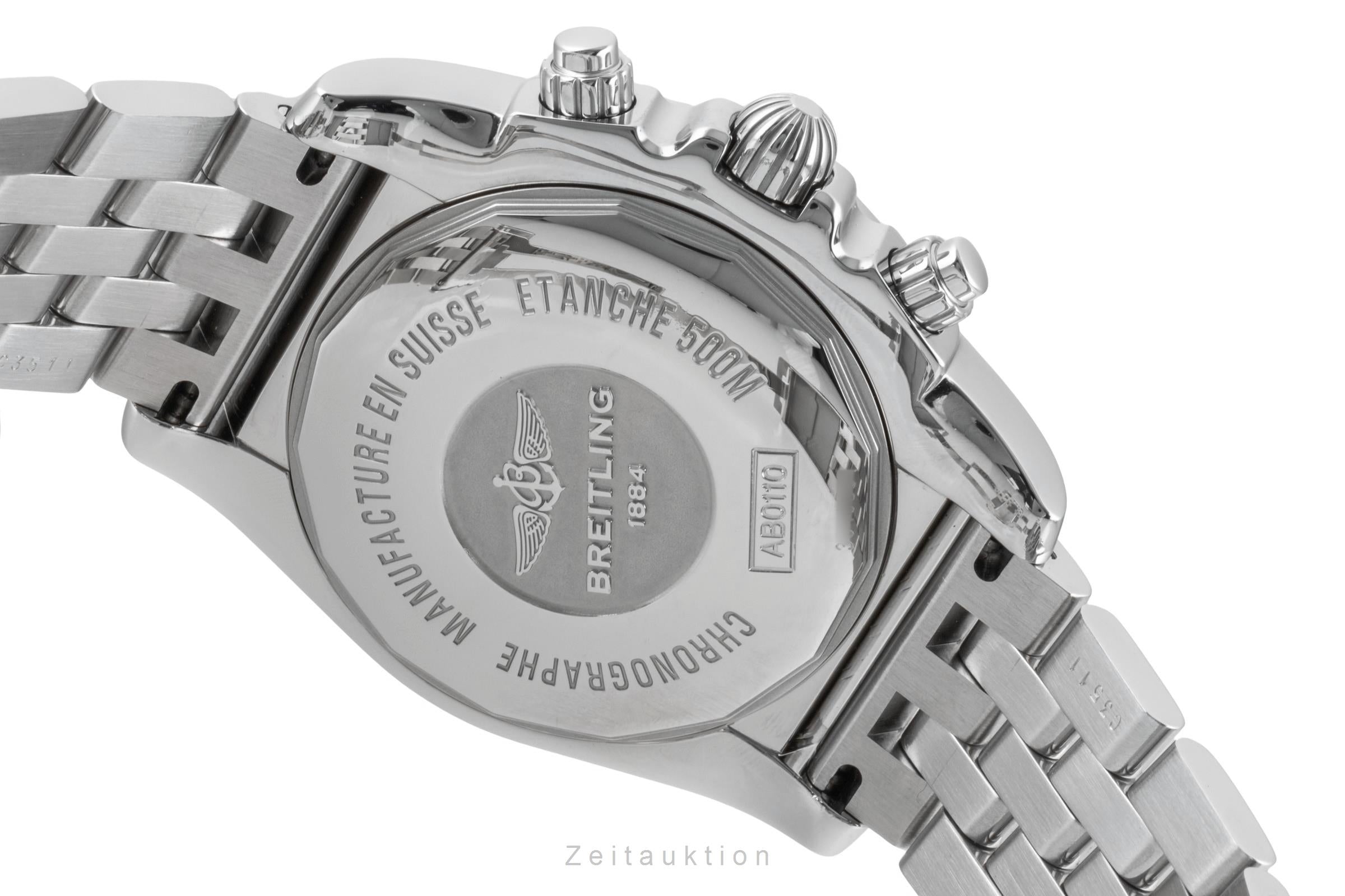 Breitling Chronomat 44 Chronograph Stahl Automatik Ref. AB011012/B967 B&P 2015 [2604123]