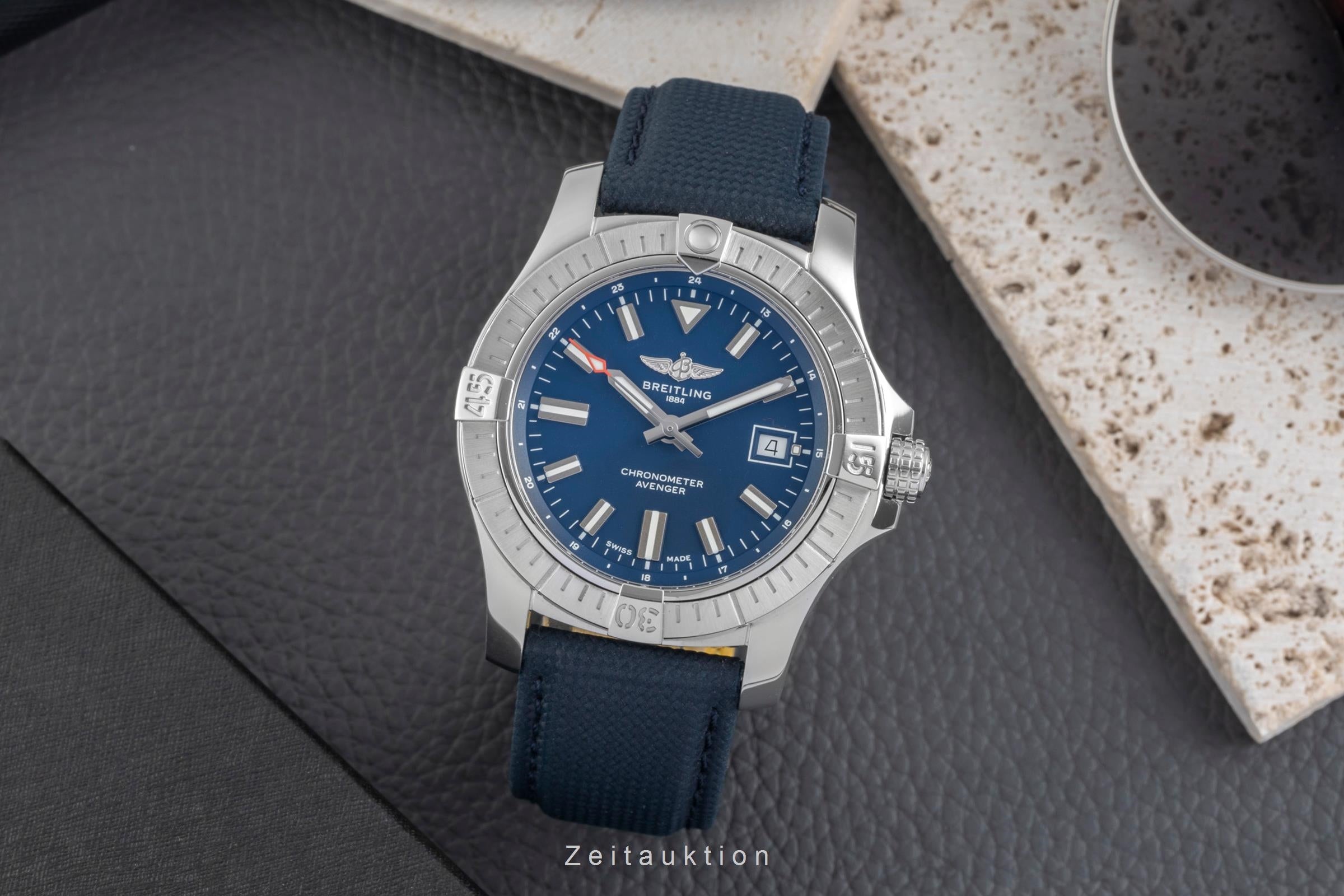 Breitling Avenger 43 Automatik Edelstahl Herrenuhr Ref. A17318101C1X1 B&P 2024 [2604125]