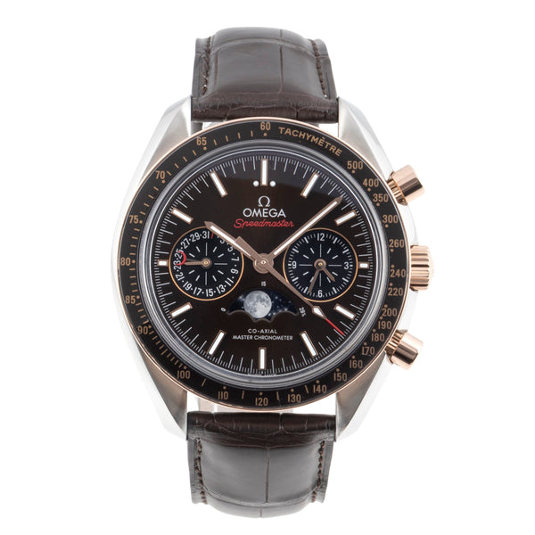 Omega Speedmaster Moonphase Stahl / Sedna Gold 304.23.44.52.13.001 NP: 17500,- € [2604129]