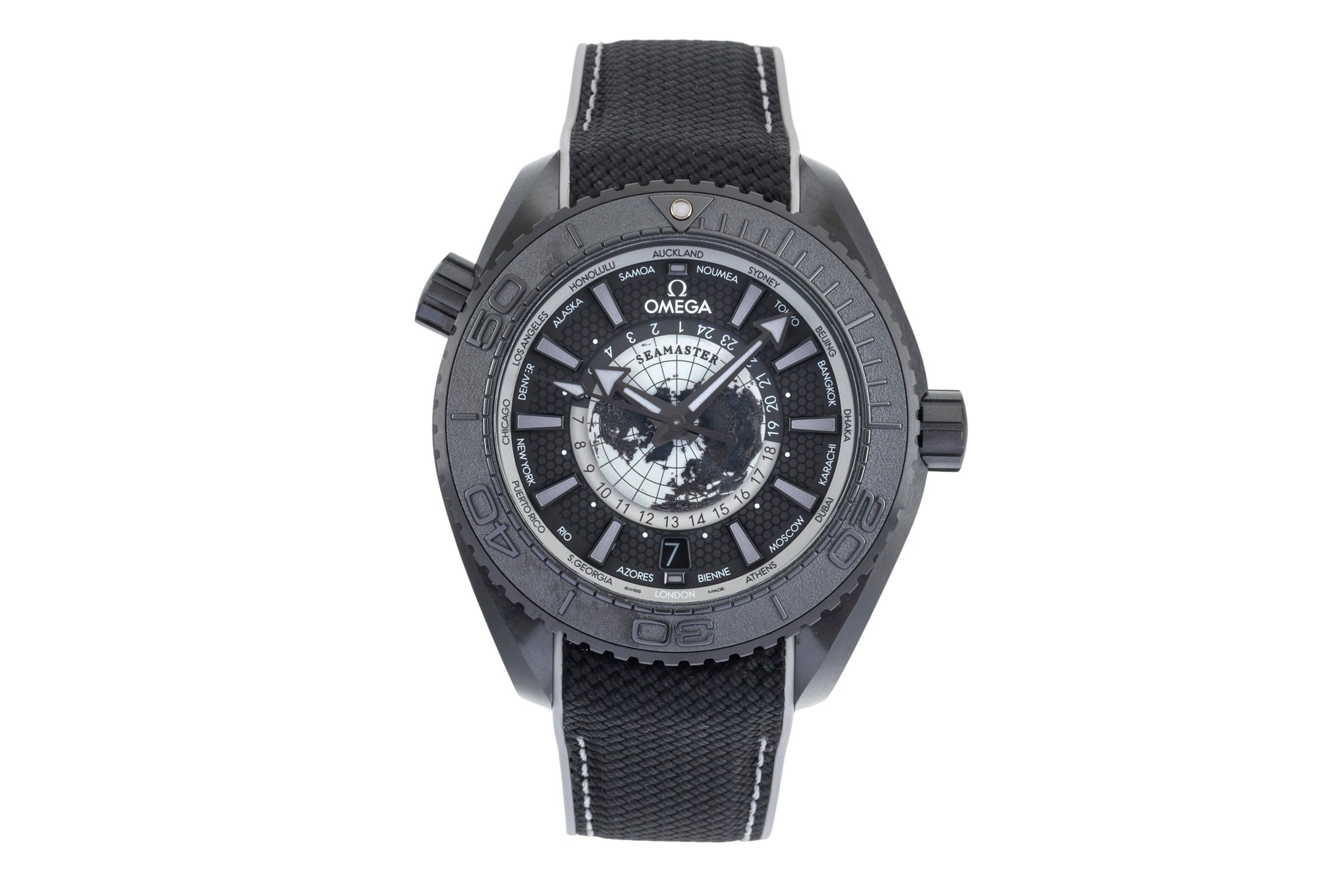 Omega Seamaster ceramic automatic men's watch 215.92.46.22.01.007 LP: 16200EUR  [2604130]