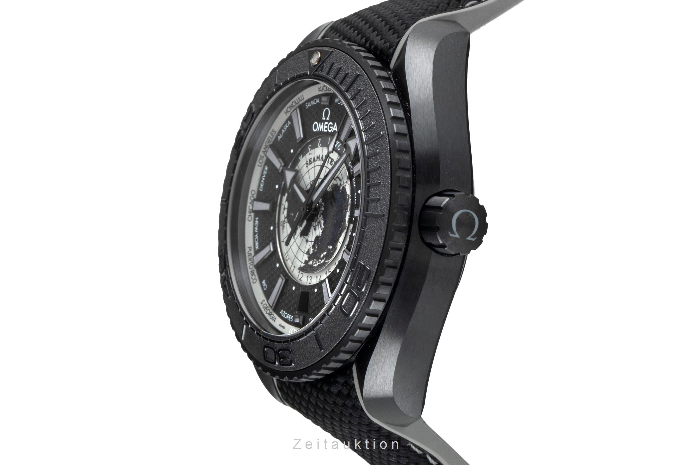 Omega Seamaster ceramic automatic men's watch 215.92.46.22.01.007 LP: 16200EUR  [2604130]