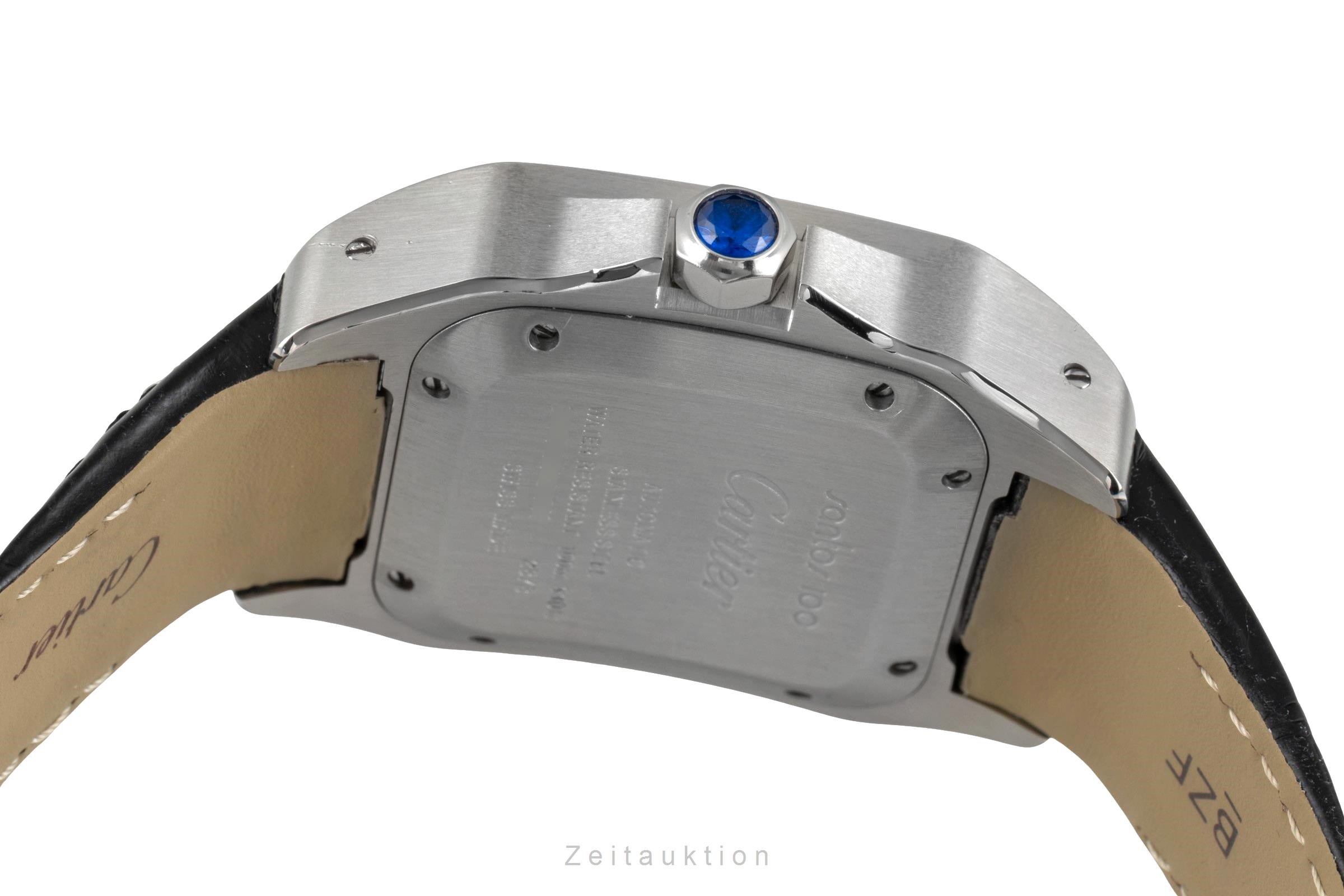 Cartier Santos 100 acciaio automatismo orologio da uomo W20106X8  [2604131]