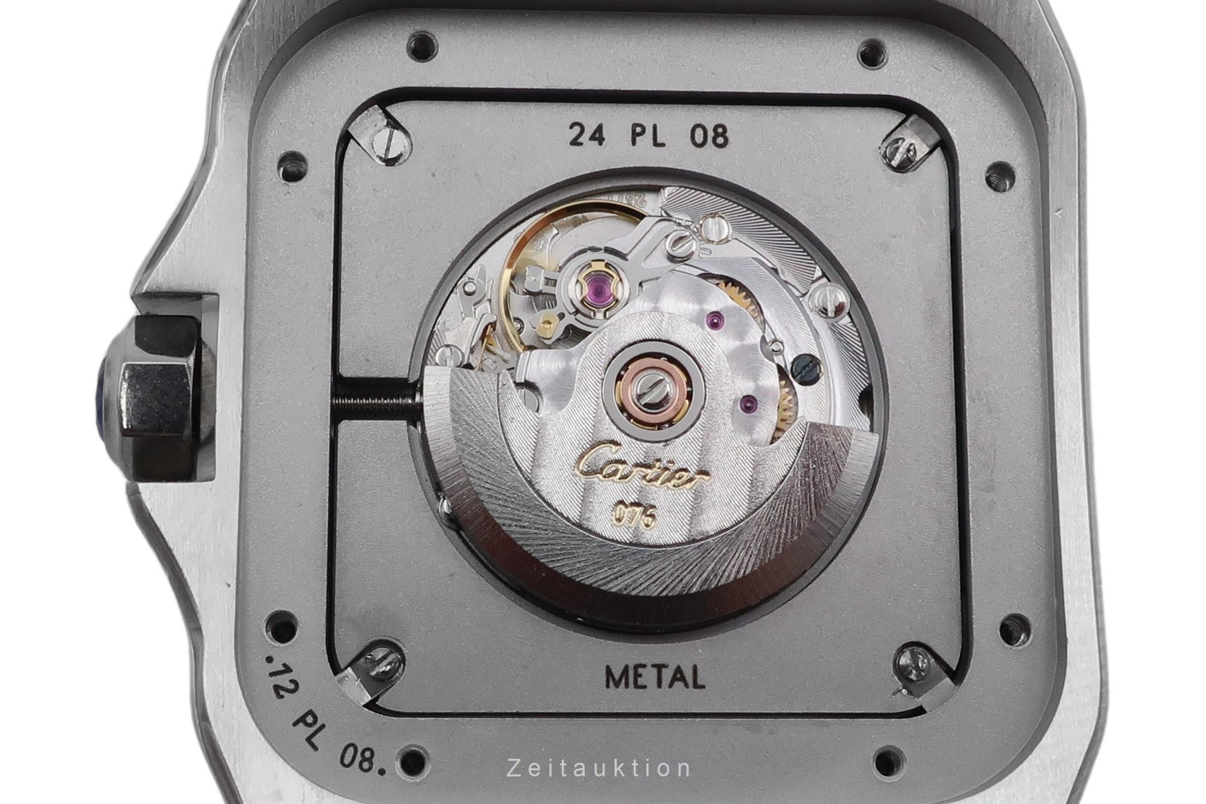 Cartier Santos 100 acciaio automatismo orologio da uomo W20106X8  [2604131]