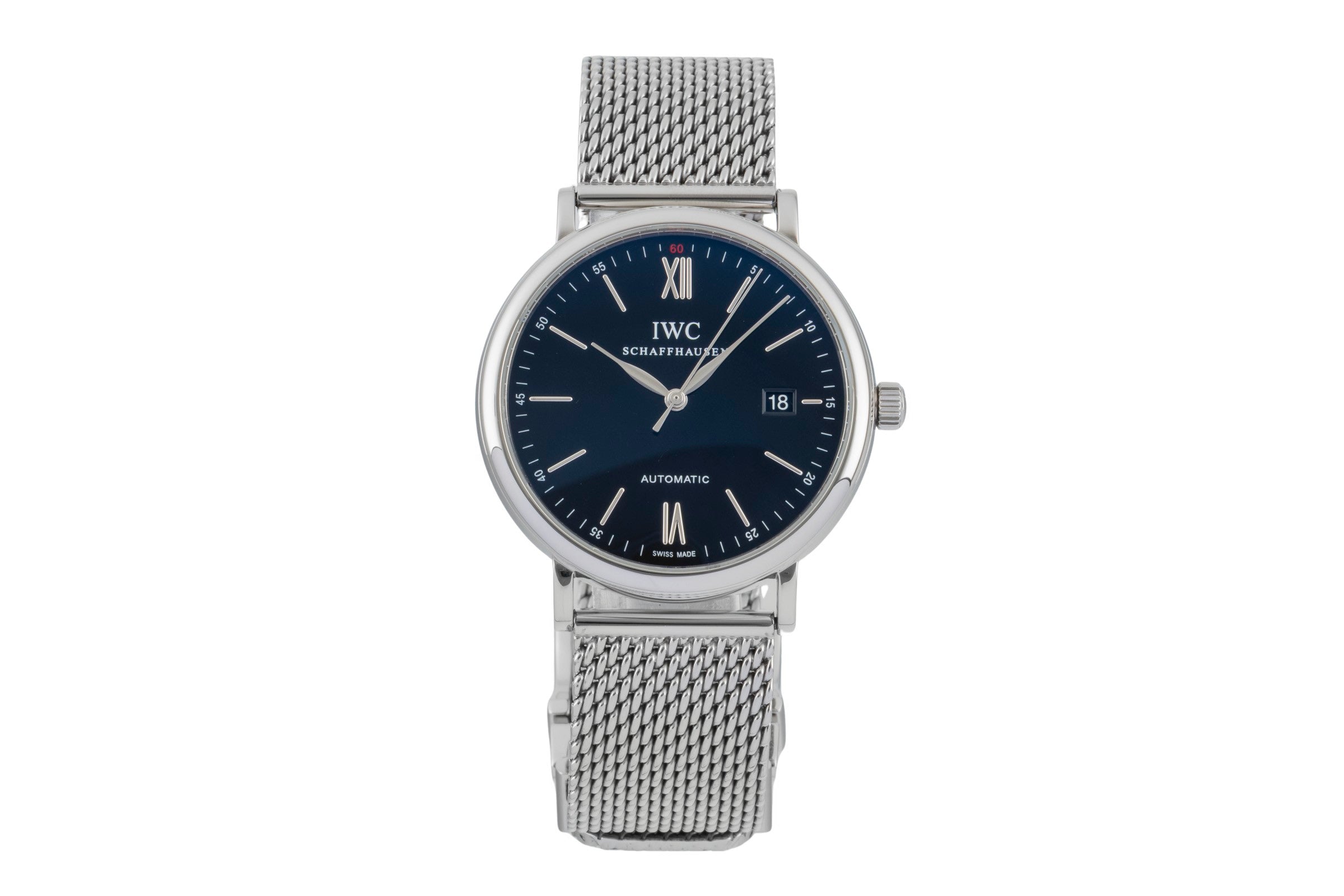 IWC Schaffhausen Portofino Automatik Stahl Herrenuhr Ref IW356506 VP: 6300,- € [2604133]