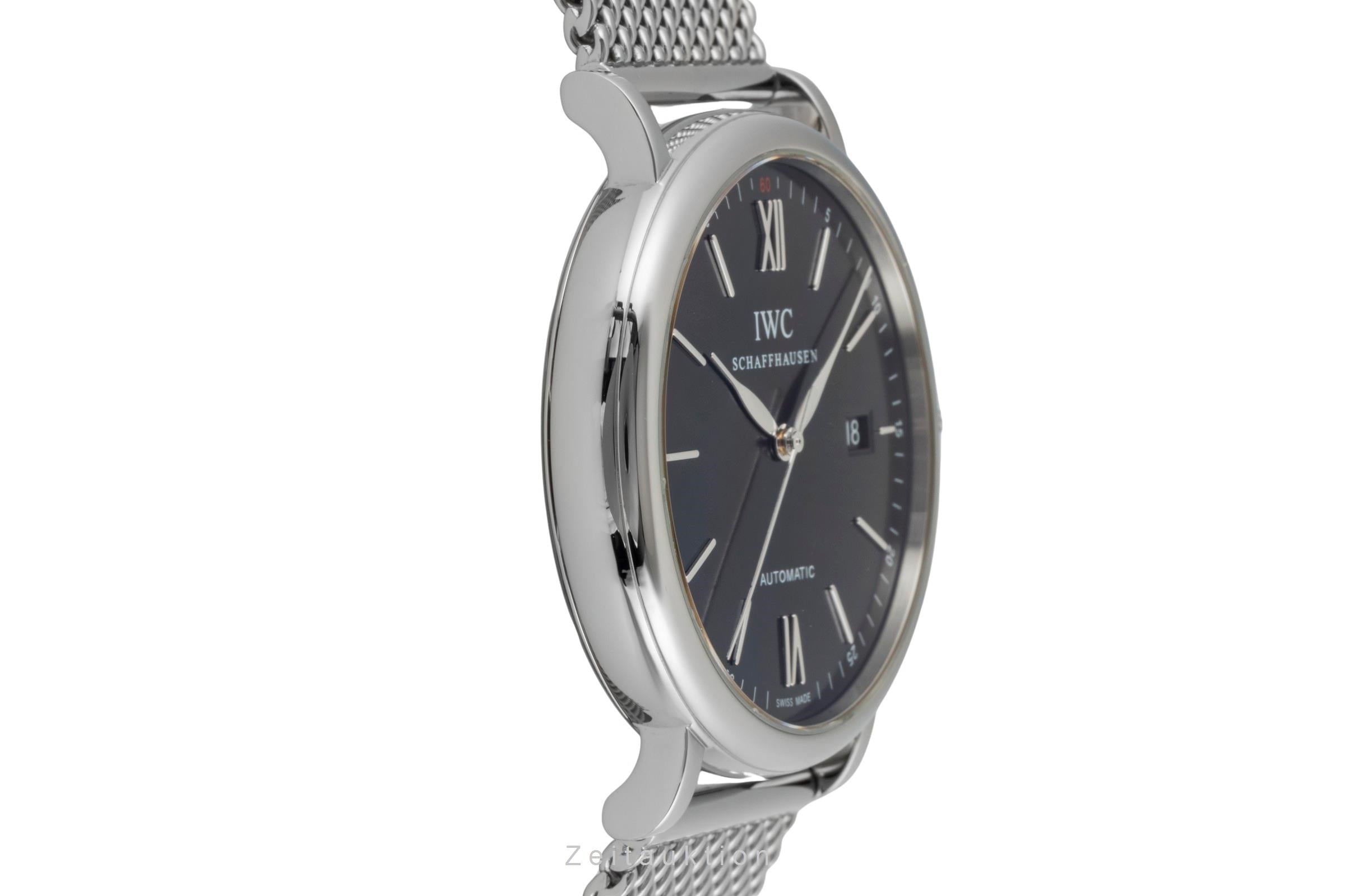 IWC Portofino acero automático reloj para caballeros IW356506 LP: 6300EUR  [2604133]