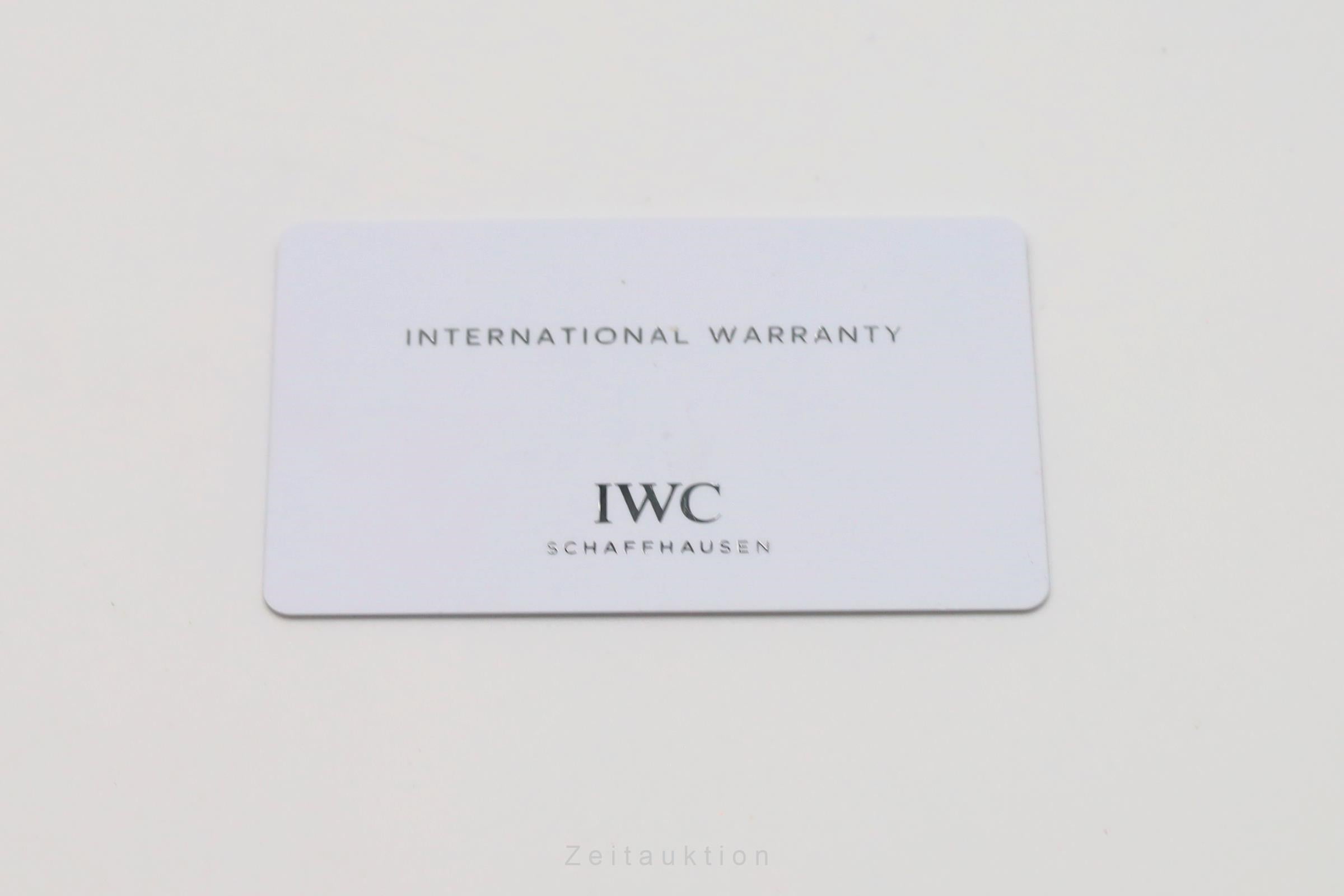 IWC Portofino acero automático reloj para caballeros IW356506 LP: 6300EUR  [2604133]