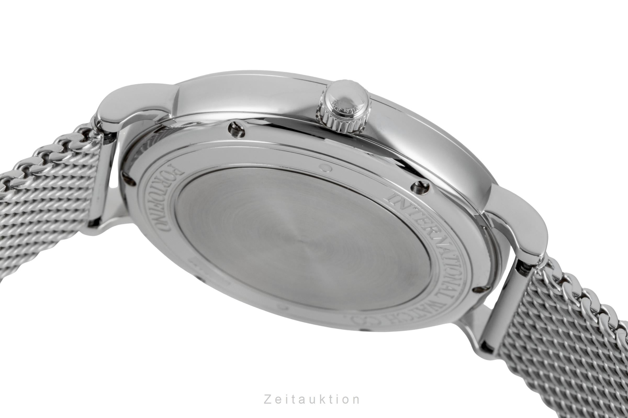 IWC Portofino acero automático reloj para caballeros IW356506 LP: 6300EUR  [2604133]