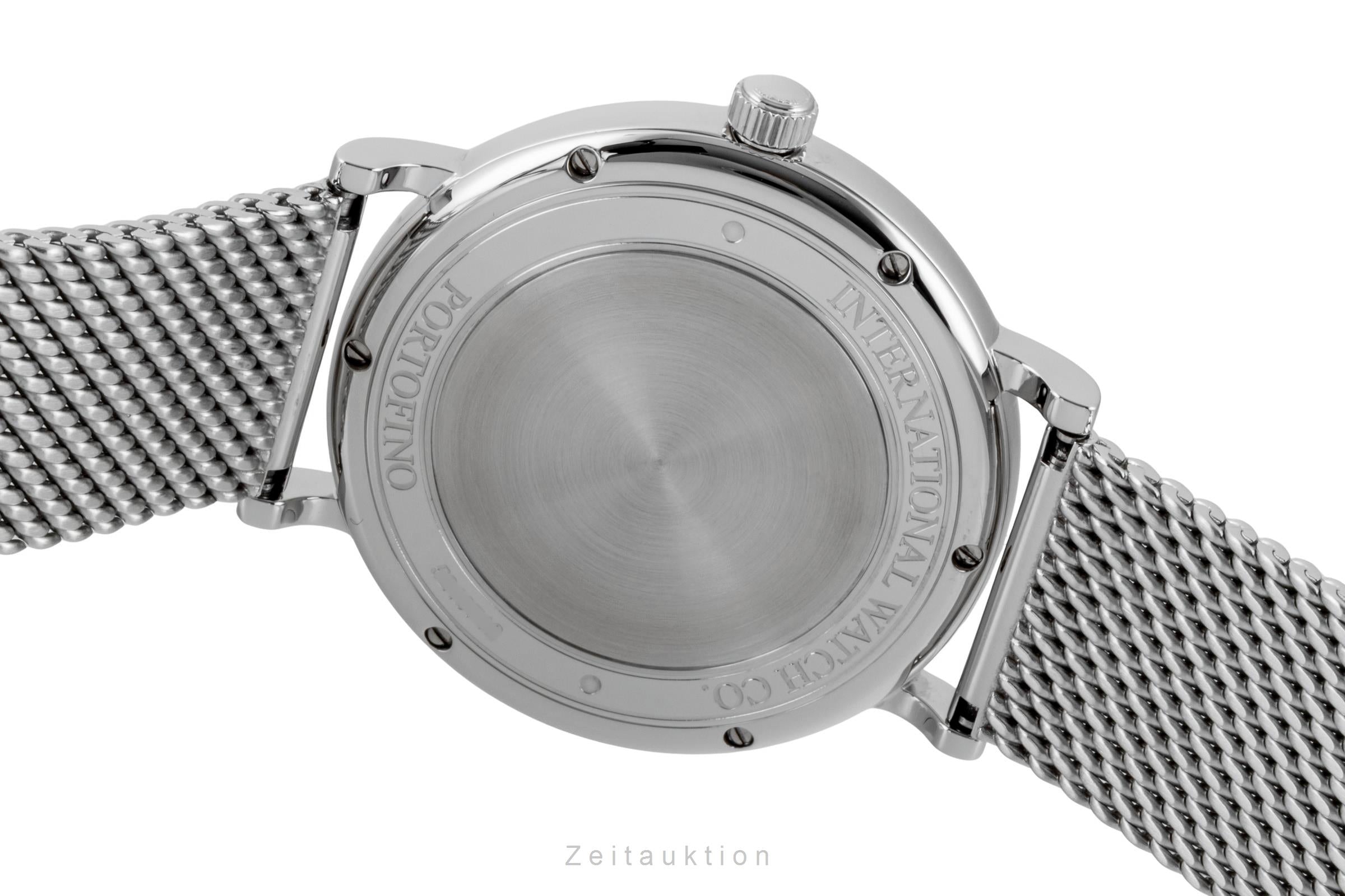 IWC Portofino acero automático reloj para caballeros IW356506 LP: 6300EUR  [2604133]