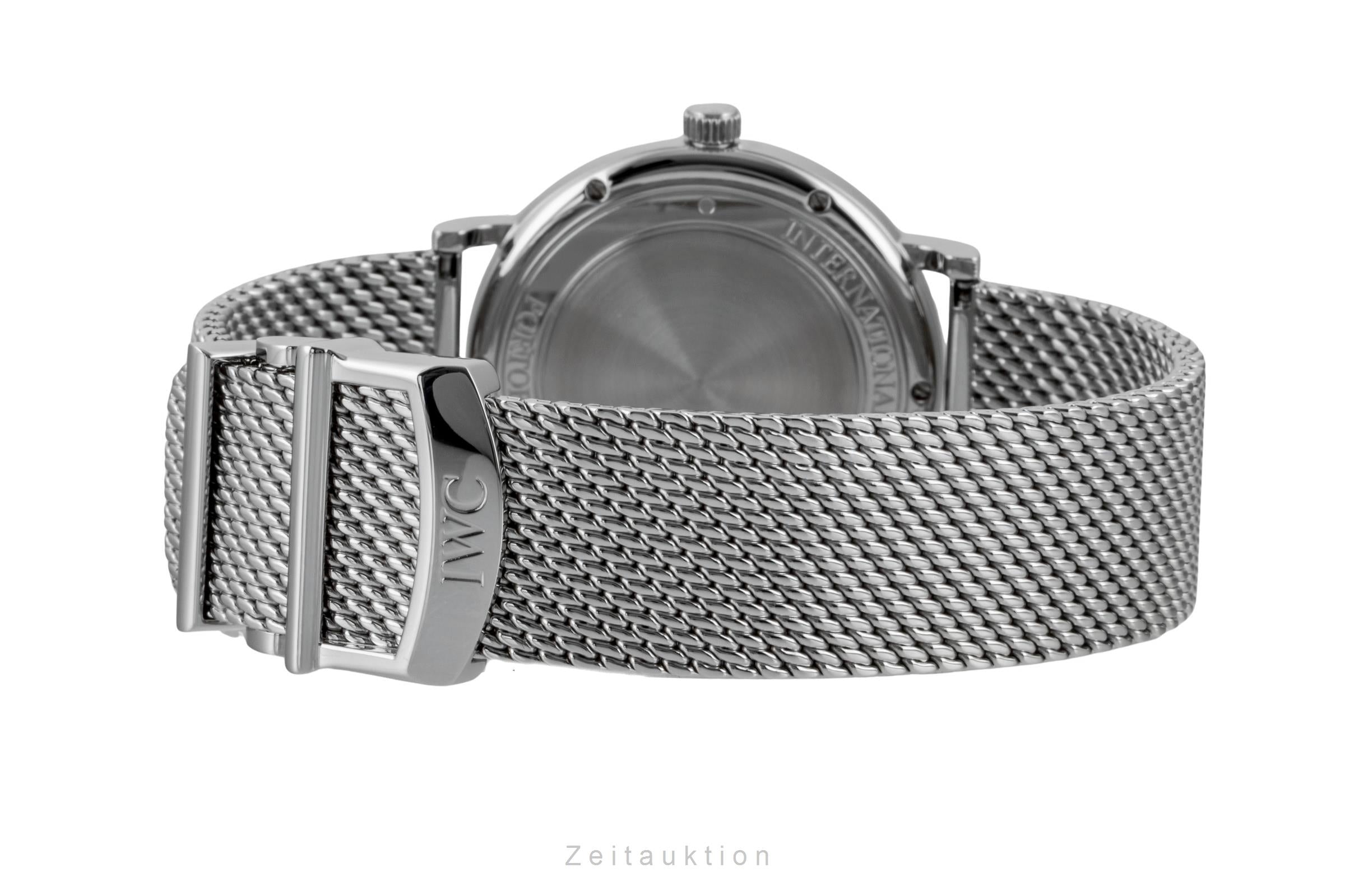 IWC Portofino acero automático reloj para caballeros IW356506 LP: 6300EUR  [2604133]