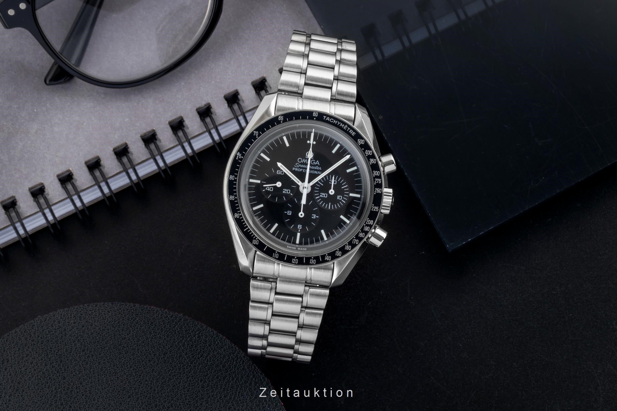 Omega Speedmaster Moonwatch cronografo acciaio carica manuale orologio da uomo 3570.50.00  [2604134]