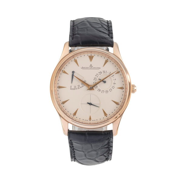 Jaeger LeCoultre Master Ultra Thin oro rosso 18 ct automatismo orologio da uomo Q1372520,176.2.38.S  [2604137]