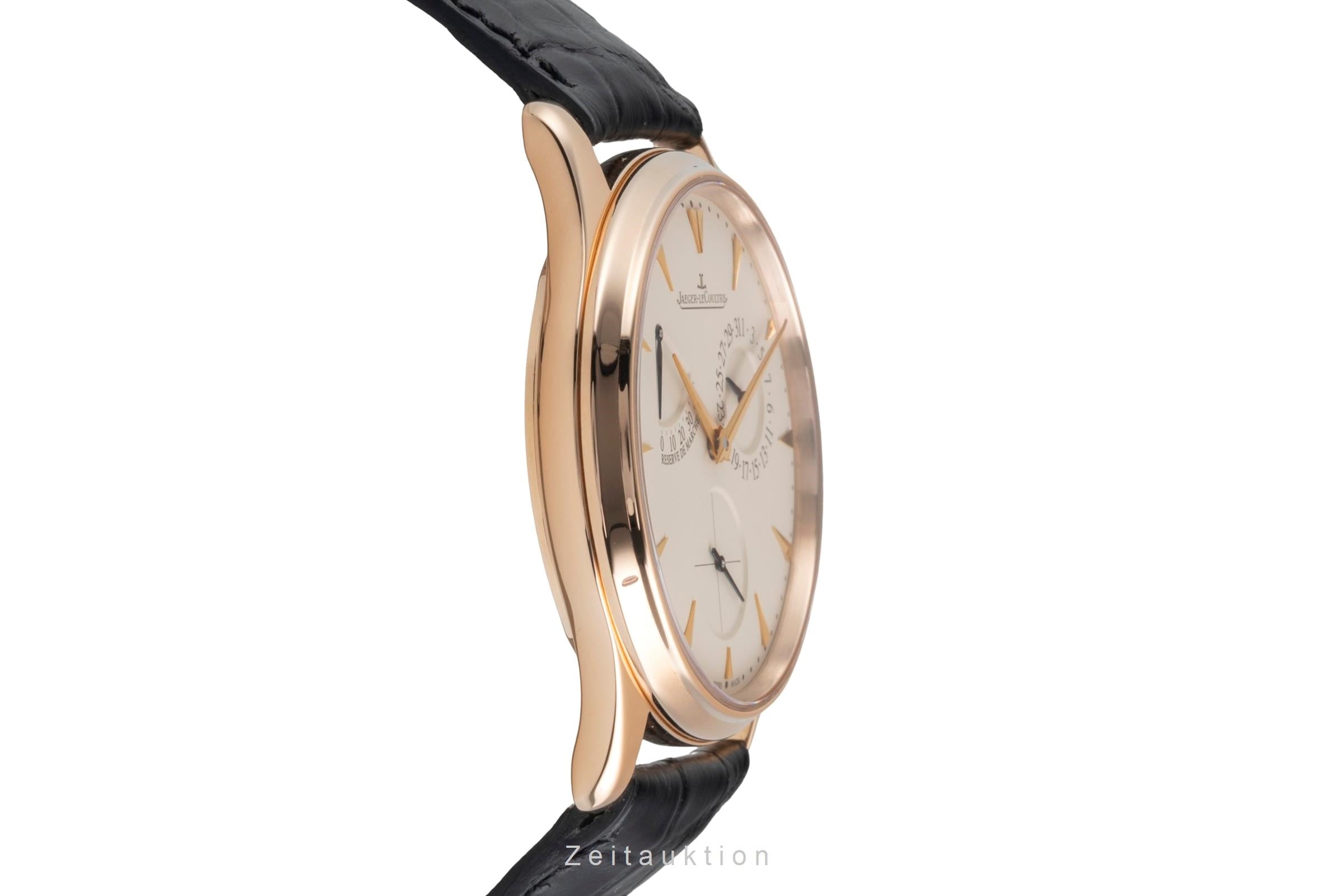 Jaeger LeCoultre Master Ultra Thin oro rosso 18 ct automatismo orologio da uomo Q1372520,176.2.38.S  [2604137]
