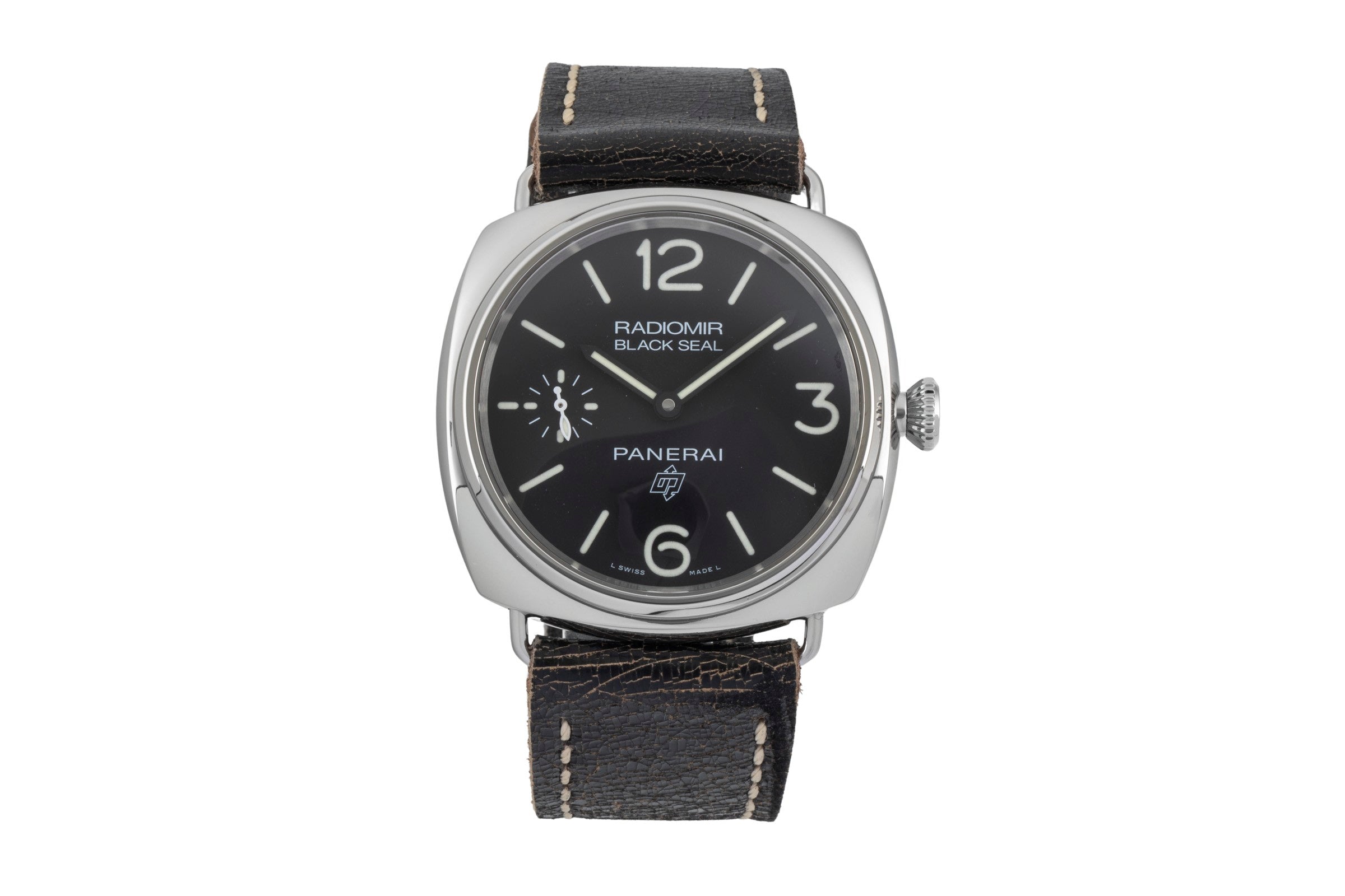 Panerai Black Seal acero cuerda manual reloj para caballeros PAM00754  [2604139]