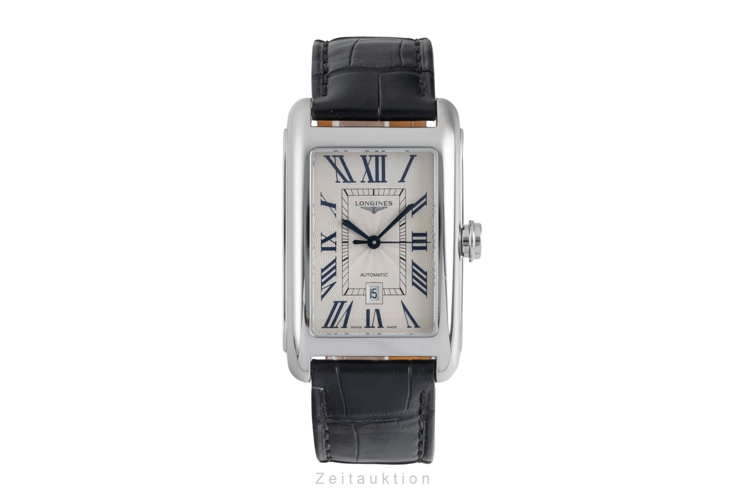 Longines Dolce Vita acero automático reloj para caballeros L5.757.4.71.0 LP: 1950EUR  [2604142]