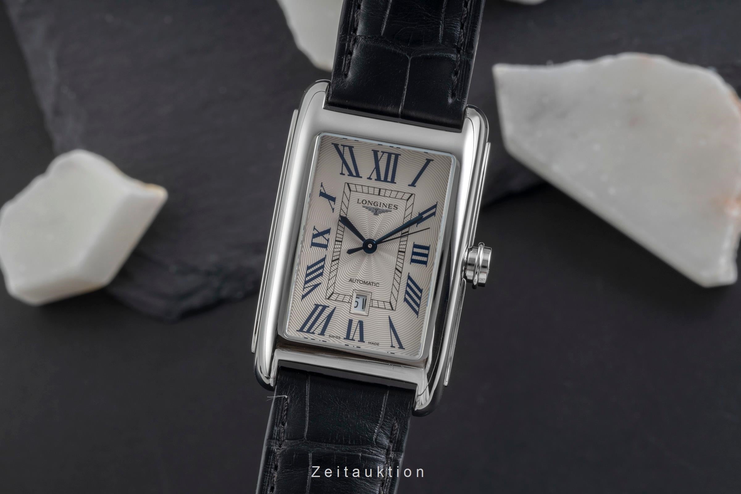 Longines Dolce Vita acero automático reloj para caballeros L5.757.4.71.0 LP: 1950EUR  [2604142]