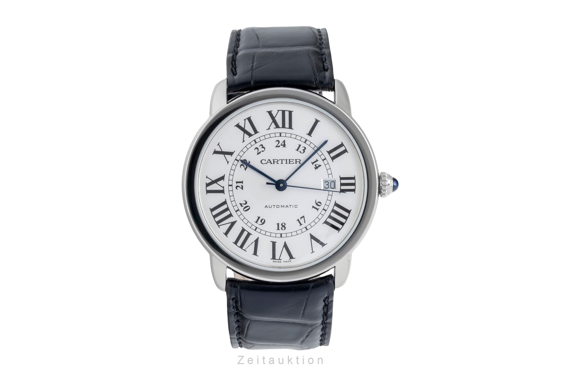 Cartier Ronde Solo acier automatique montre pour hommes W6701010  [2604144]