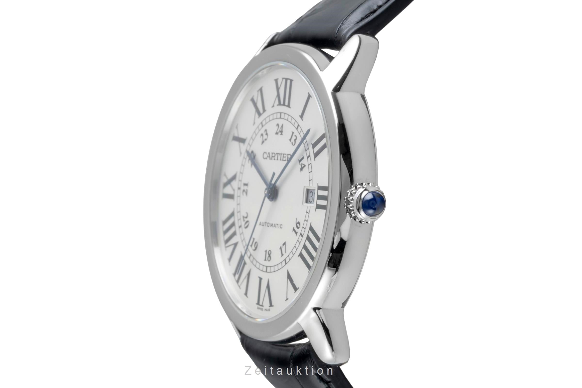 Cartier Ronde Solo acier automatique montre pour hommes W6701010  [2604144]
